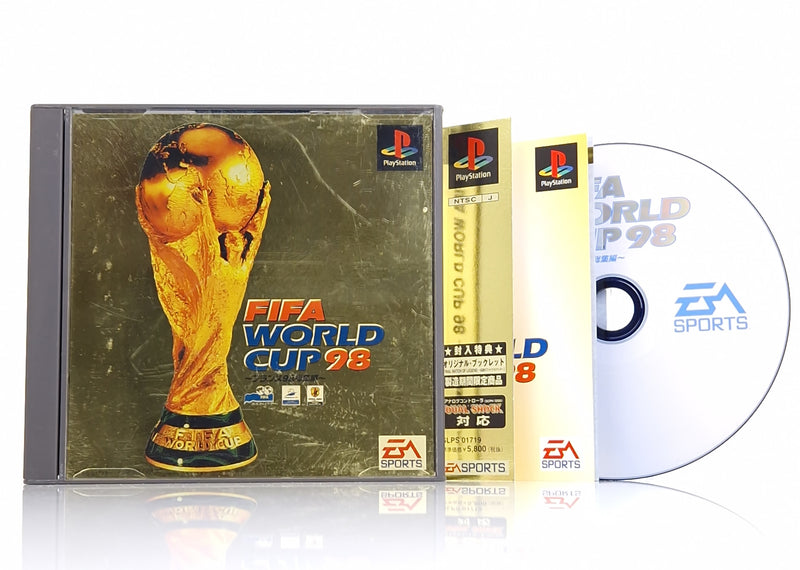Playstation 1 Spiel : Fifa World Cup 98 - PS1 PSX | NTSC-J JAPAN OVP Fußball
