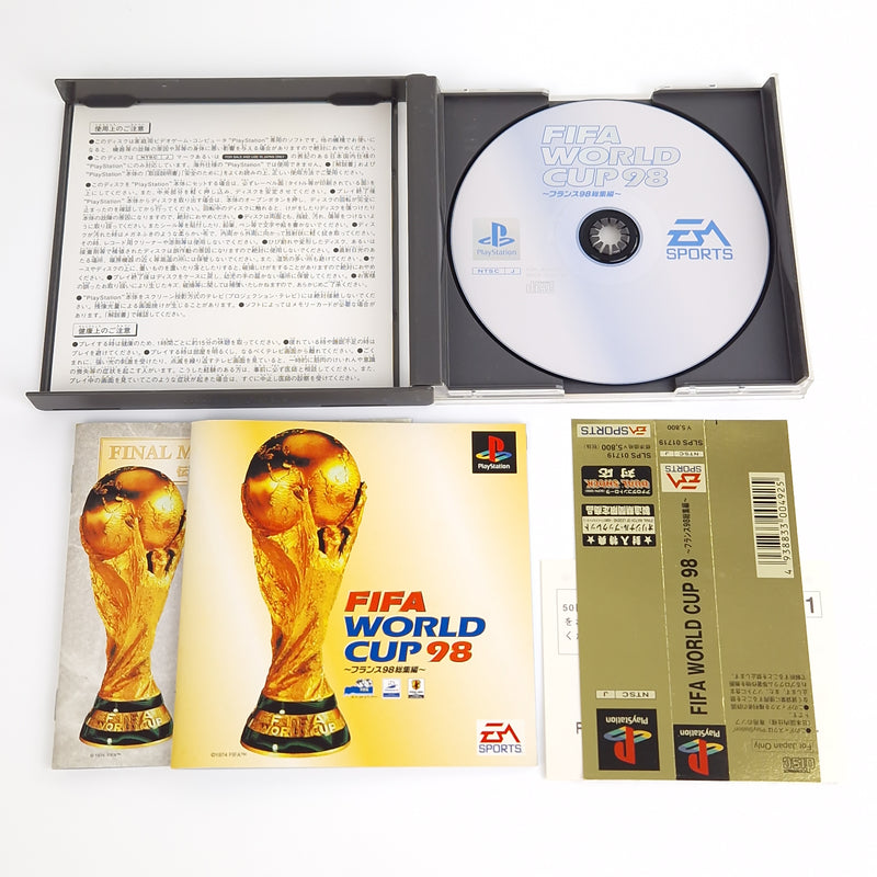 Playstation 1 Spiel : Fifa World Cup 98 - PS1 PSX | NTSC-J JAPAN OVP Fußball