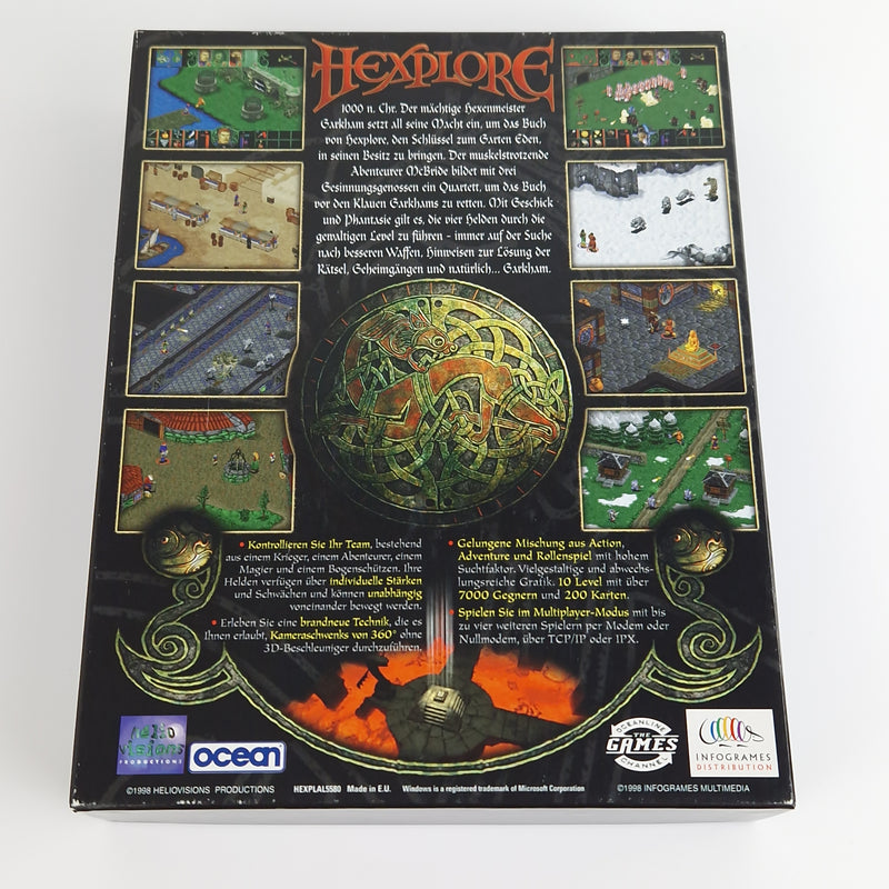 PC Spiel : Hexplore + Diablo - Computer CD-ROM Big Box OVP PAL dt. Version