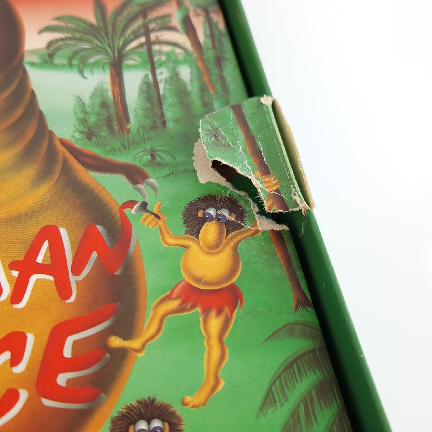 Amiga Spiel : Human Race The Jurassic Levels - Big Box OVP
