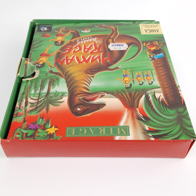 Amiga Spiel : Human Race The Jurassic Levels - Big Box OVP