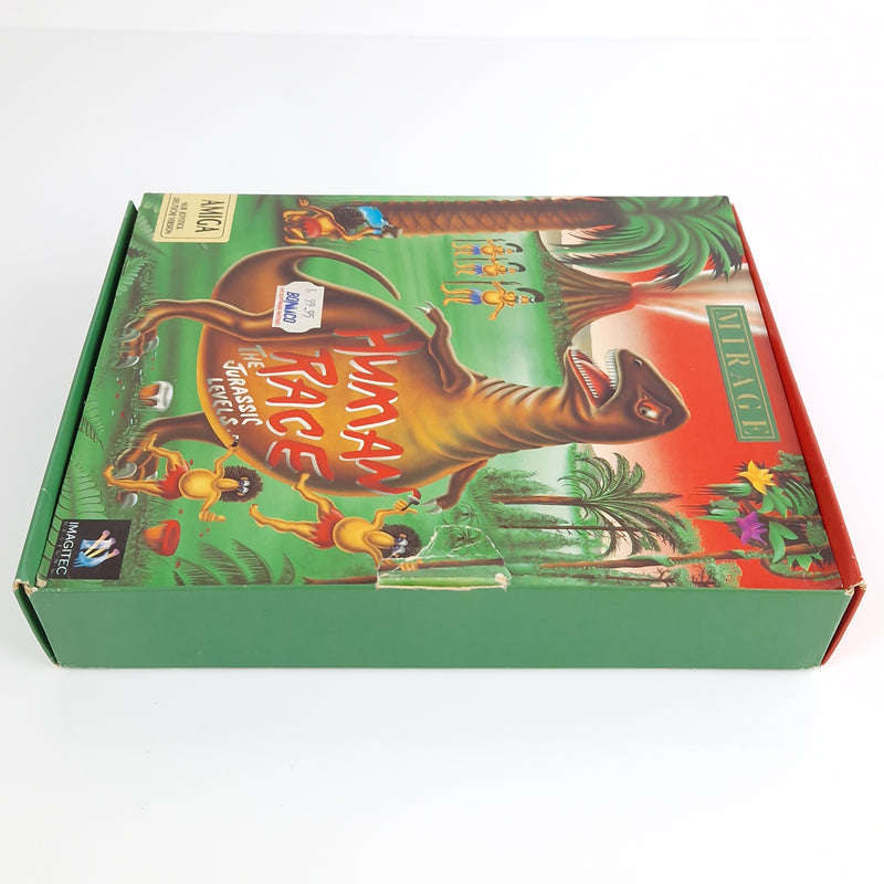 Amiga Spiel : Human Race The Jurassic Levels - Big Box OVP