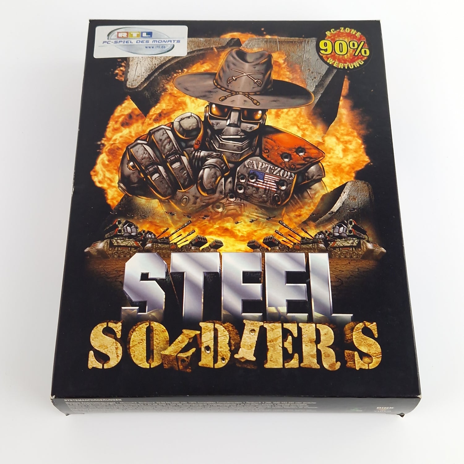 PC Spiel : Steel Soldiers - Computer CD-ROM Big Box OVP | PAL dt. Version