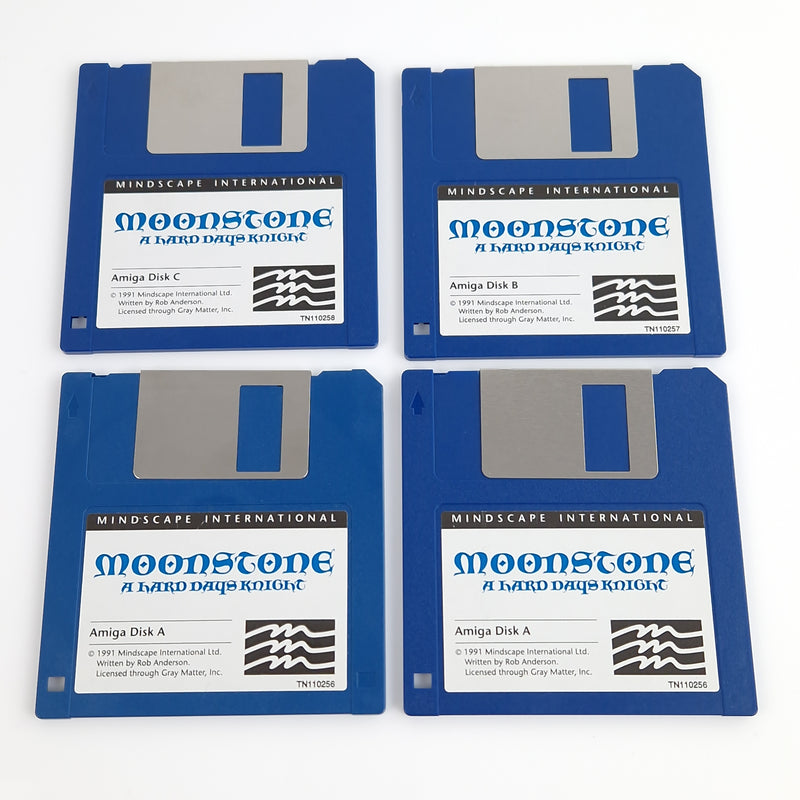 Commodore Amiga Spiel : Moonstone A Hard Days Knight - Big Box OVP Diskette