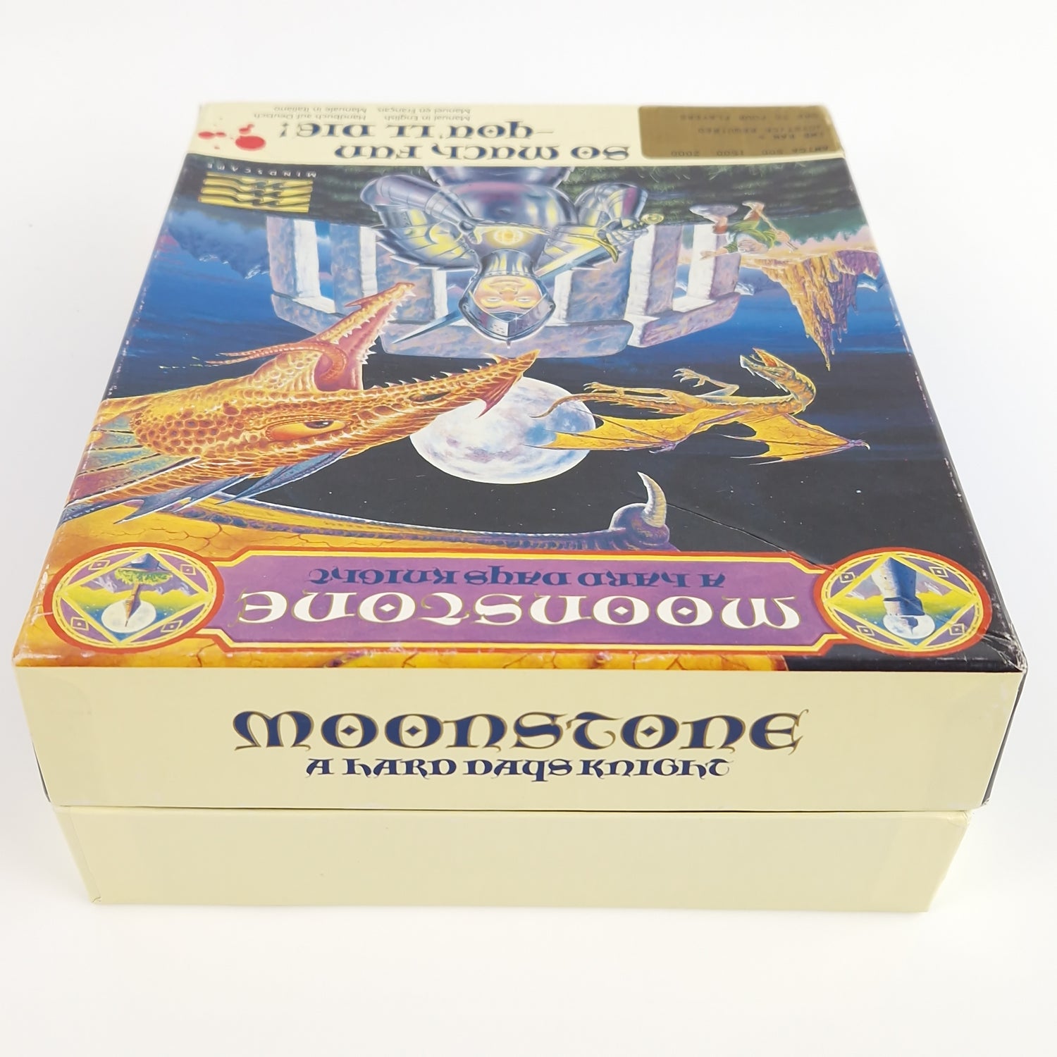 Commodore Amiga Spiel : Moonstone A Hard Days Knight - Big Box OVP Diskette