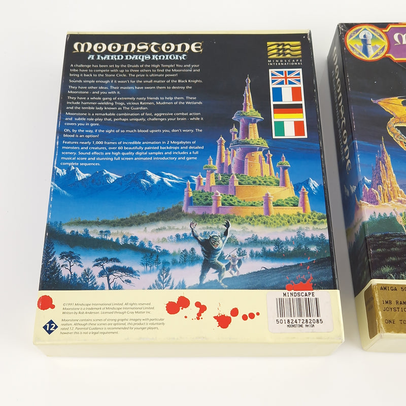 Commodore Amiga Spiel : Moonstone A Hard Days Knight - Big Box OVP Diskette