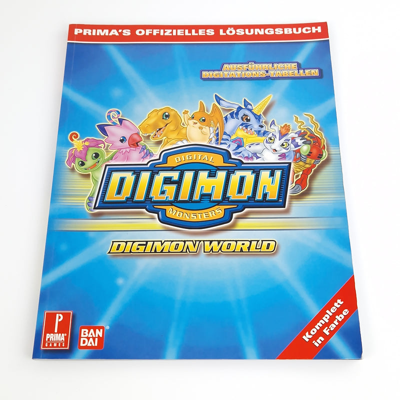 Playstation 1 Spiel : Digimon World + Lösungsbuch - PS1 PSX Spieleberater OVP