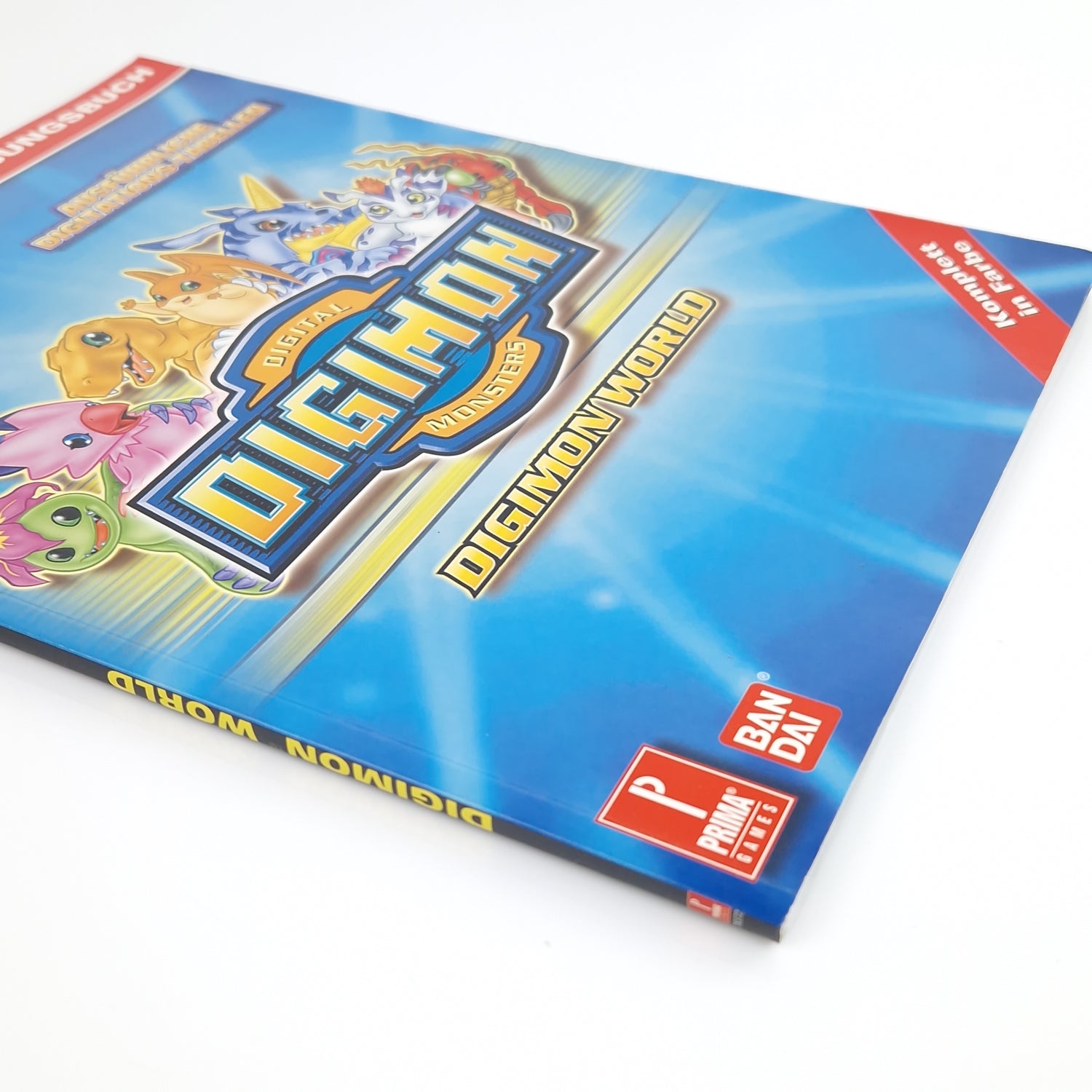 Playstation 1 Spiel : Digimon World + Lösungsbuch - PS1 PSX Spieleberater OVP