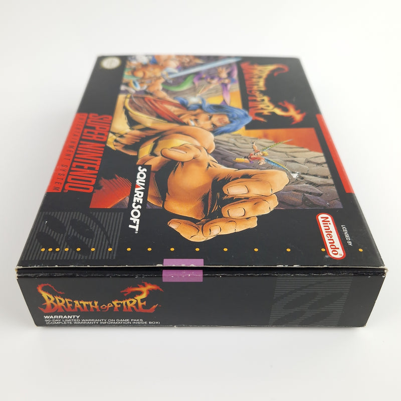 Super Nintendo : Breath of Fire +Authorized Game Secrets - NTSC-U/C USA SNES OVP
