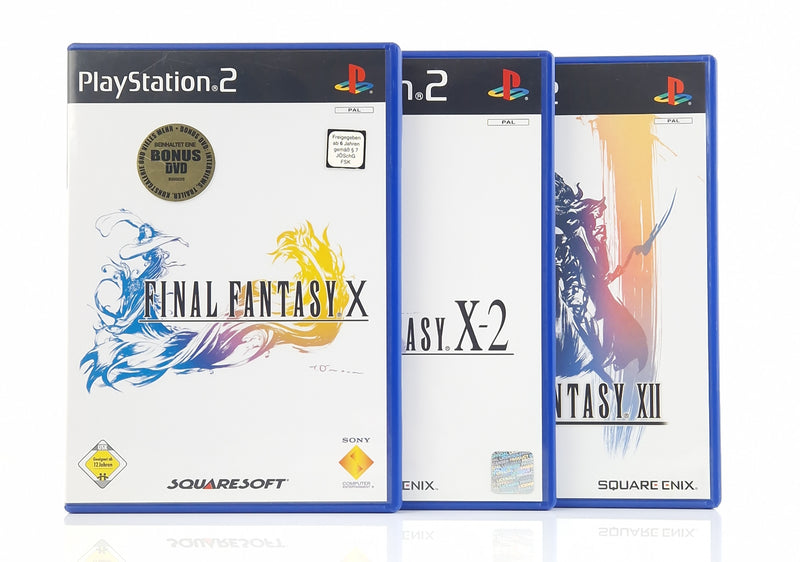 Sony Playstation 2 Spiele : Final Fantasy X-2 , FF X & FF XII als Bundle SET PS2