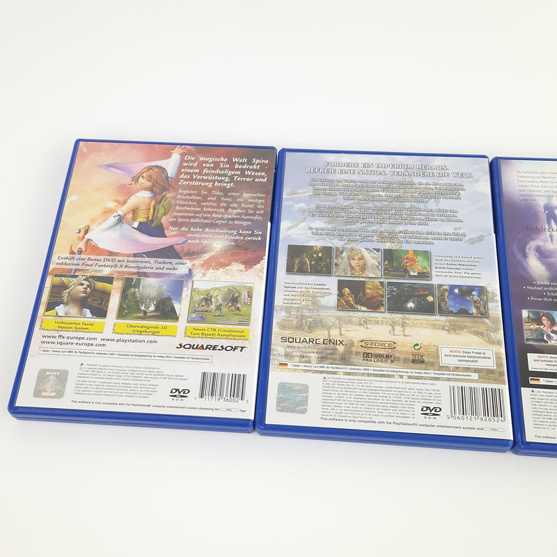 Sony Playstation 2 Spiele : Final Fantasy X-2 , FF X & FF XII als Bundle SET PS2