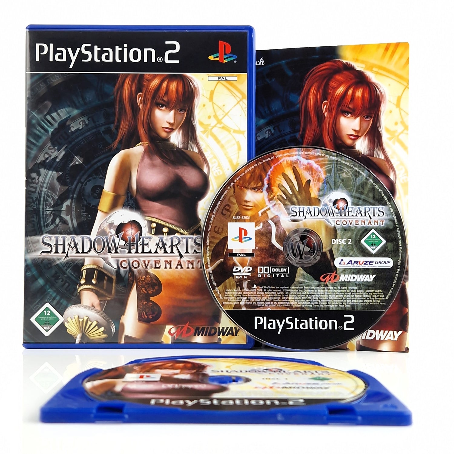 Playstation 2 Spiel : Shadow Hearts Covenant - CD Anleitung OVP | PS2 PAL Game