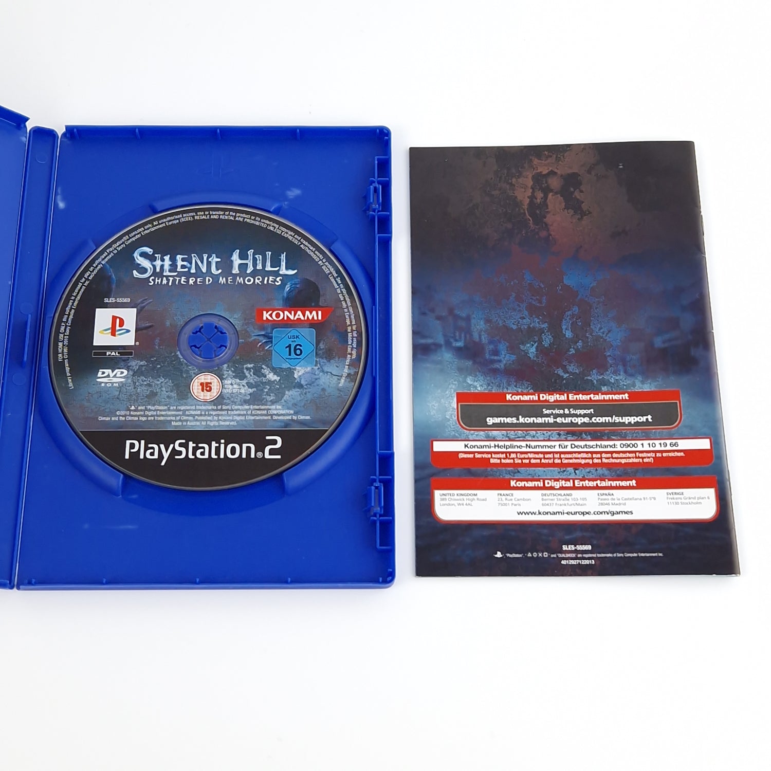 Playstation 2 Spiel : Silent Hill Shattered Memories - CD Anleitung OVP  PS2 PAL