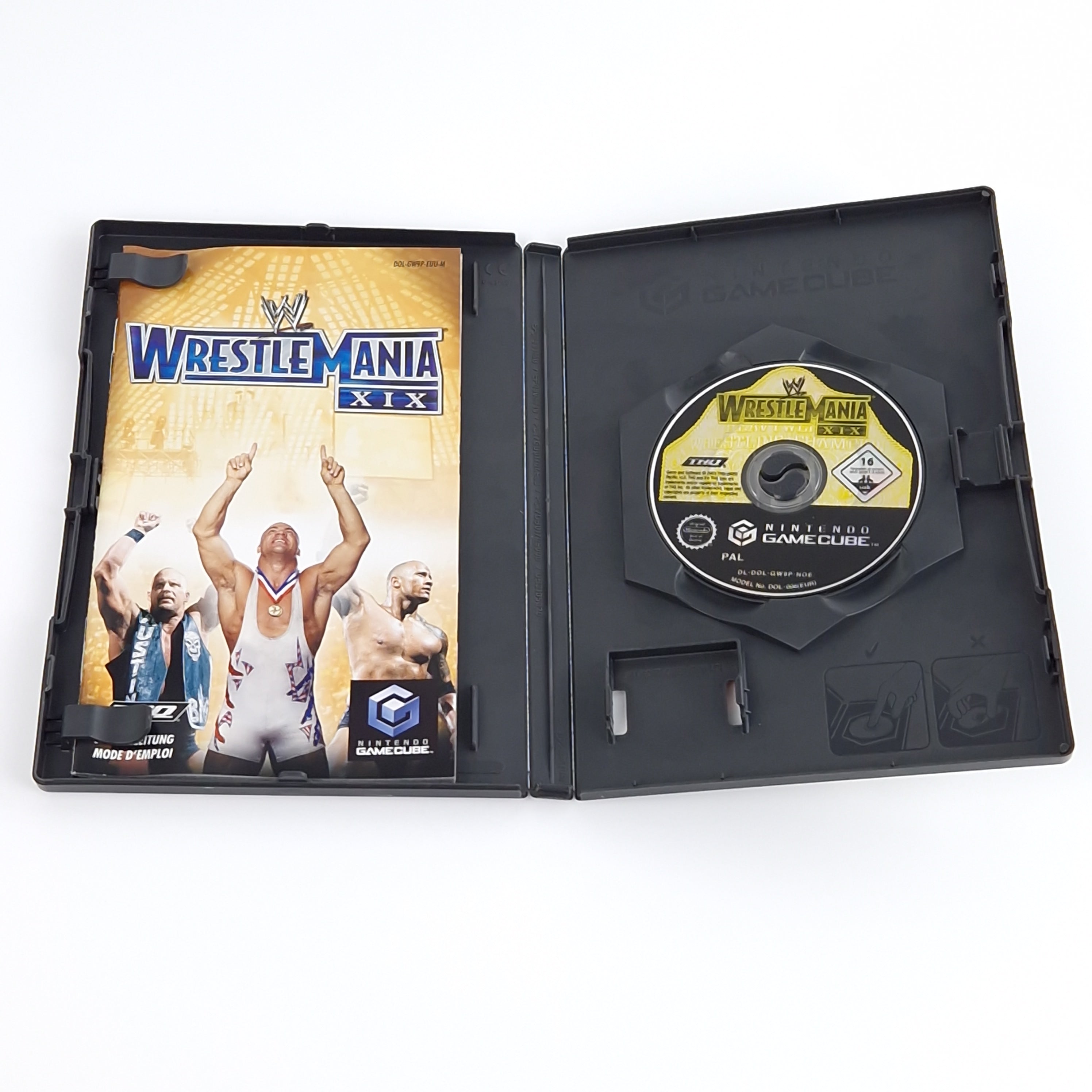 Nintendo Gamecube Spiele : WWE Wrestlemania Spiele Bundle SET - Wrestling OVP
