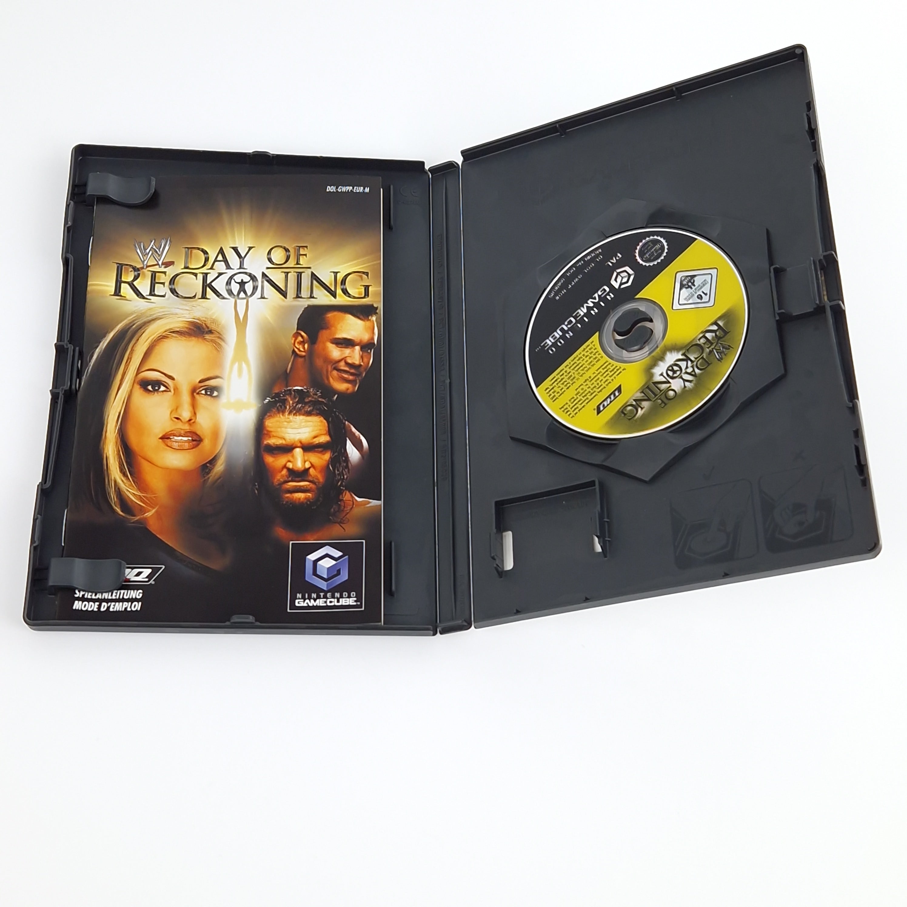 Nintendo Gamecube Spiele : WWE Day of Reckoning 1 u. 2 - Wrestling OVP