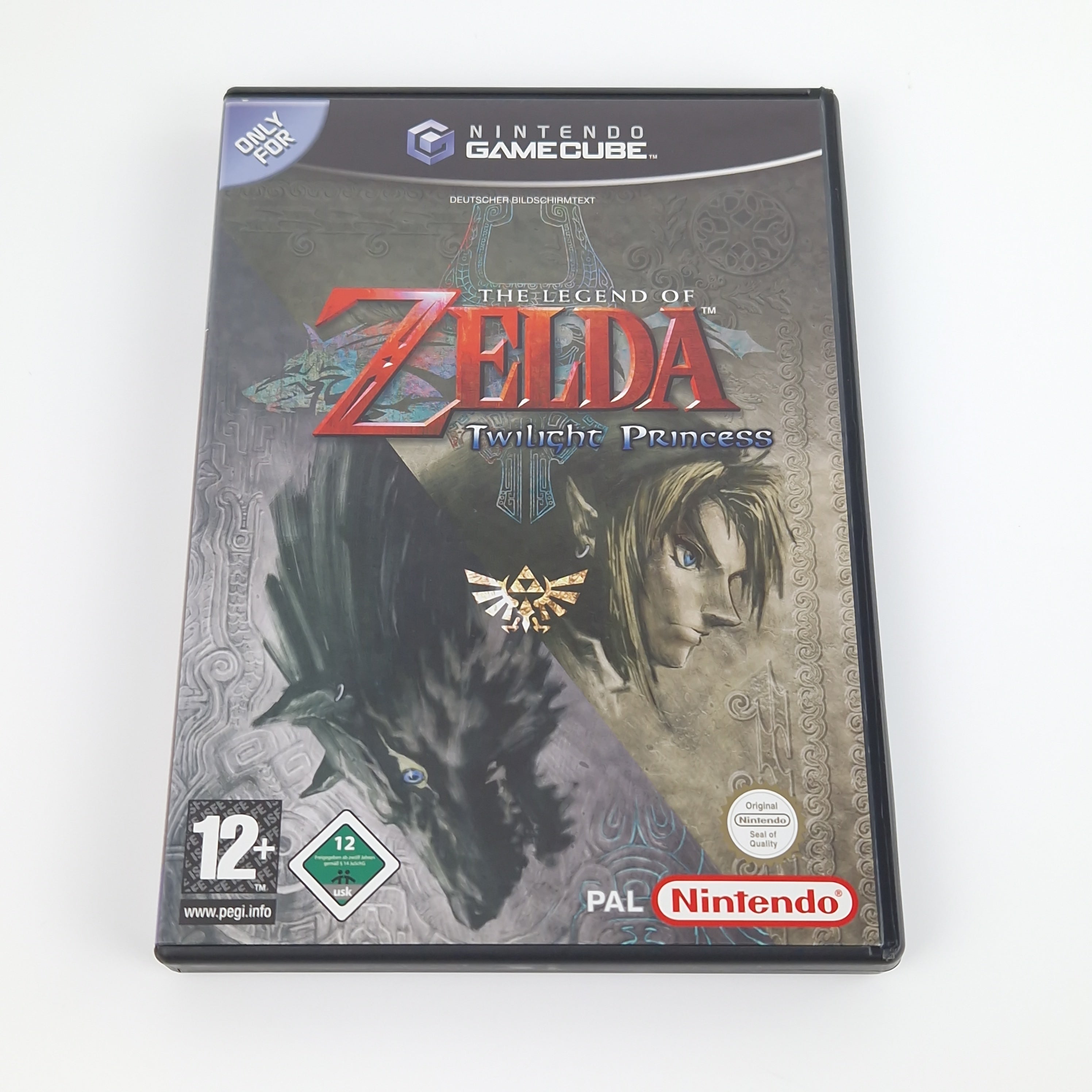Nintendo Gamecube Spiel : Zelda Twilight Princess - CD Anl. OVP PAL
