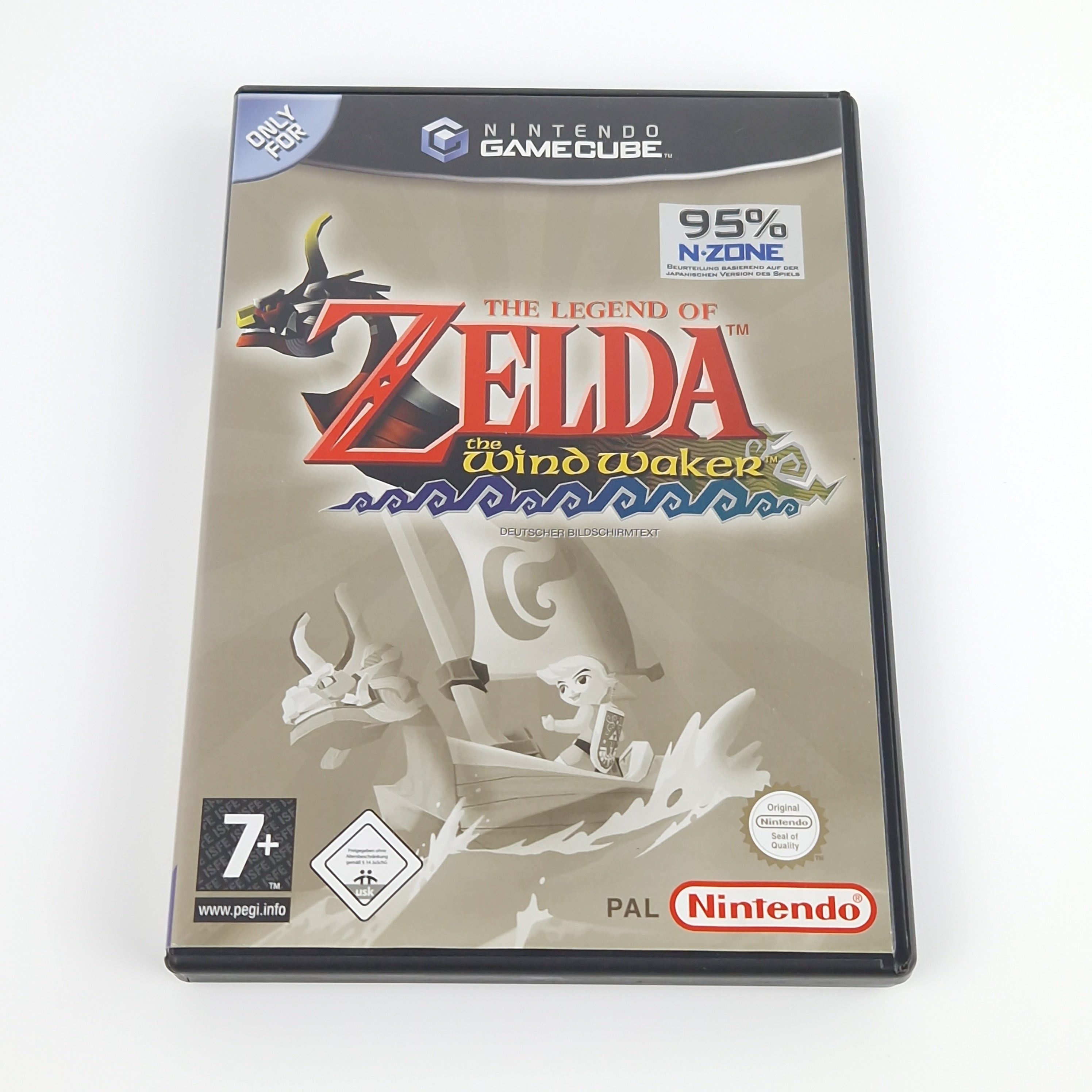 Nintendo Gamecube Spiel : Zelda The Windwaker - CD Anleitung OVP PAL