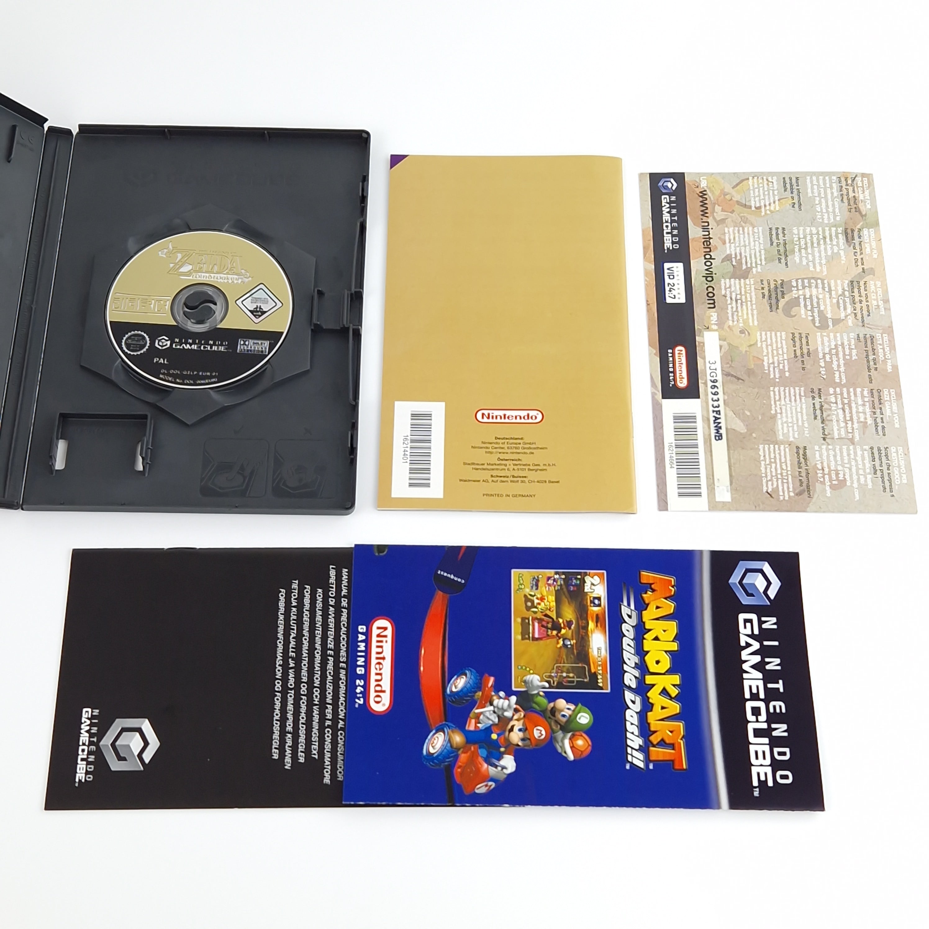 Nintendo Gamecube Spiel : Zelda The Windwaker - CD Anleitung OVP PAL