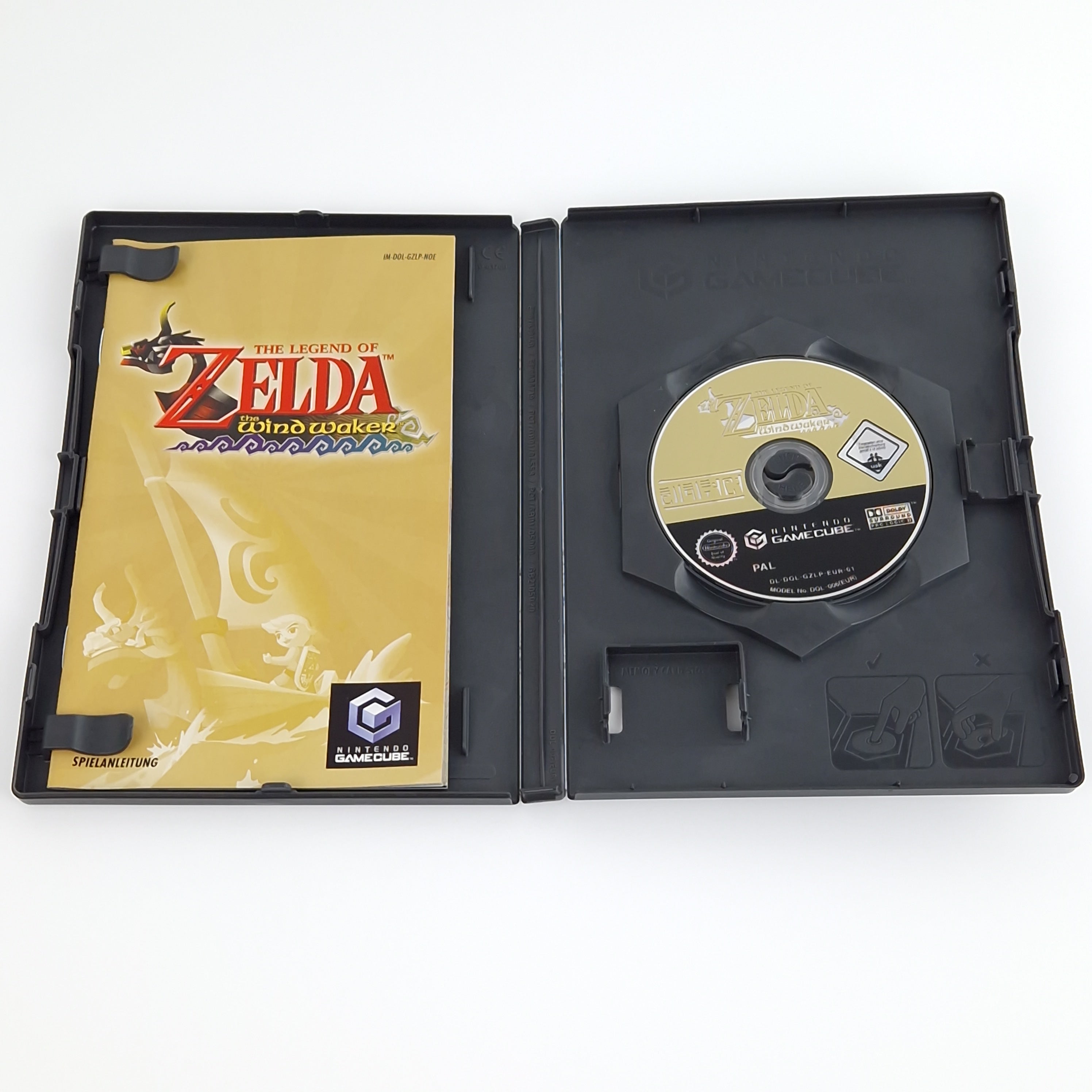 Nintendo Gamecube Spiel : Zelda The Windwaker - CD Anleitung OVP PAL