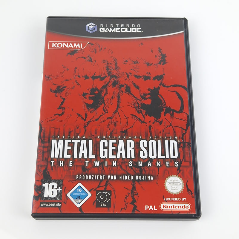 Nintendo Gamecube Spiel : Metal Gear Solid The Twin Snakes - dt. PAL OVP Konami