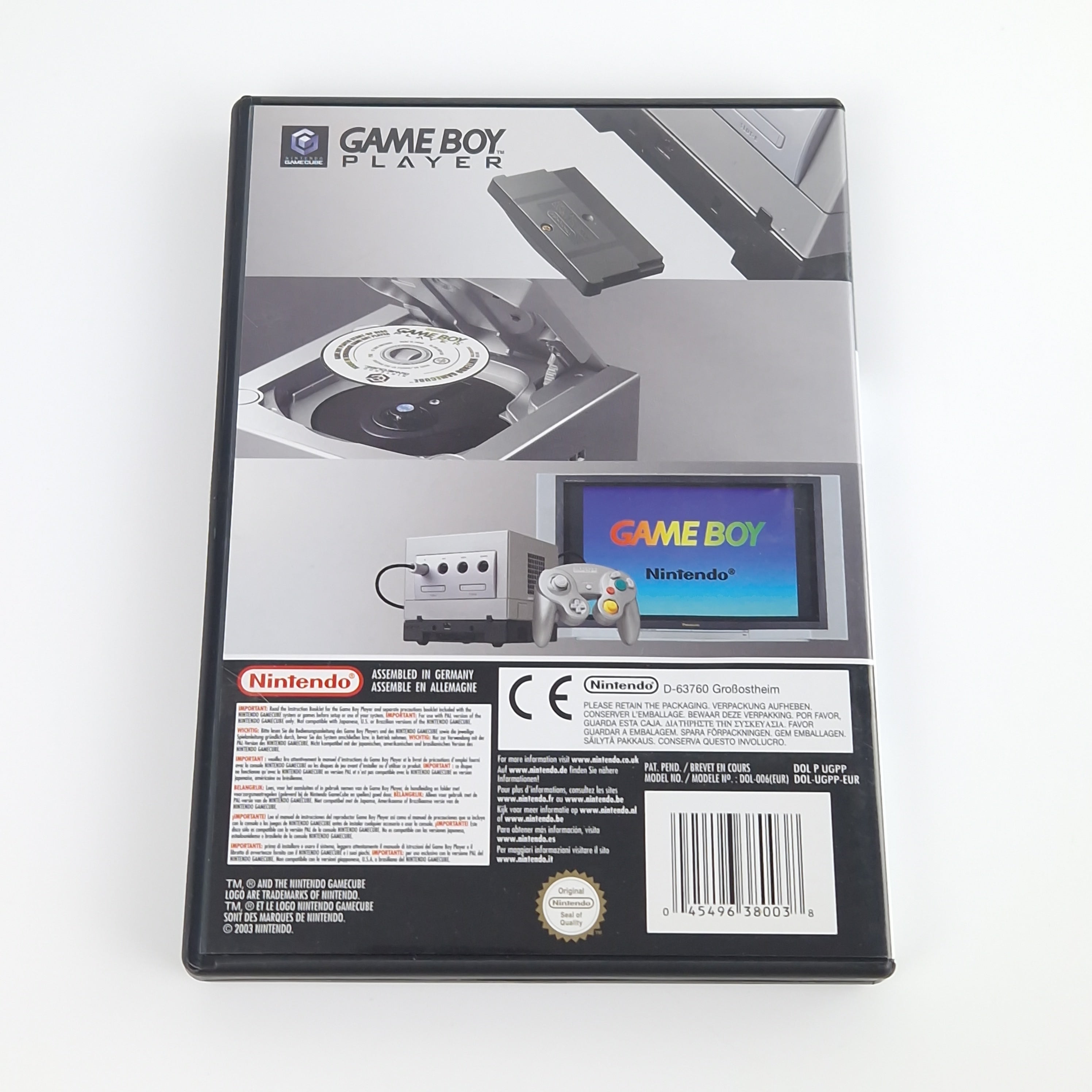 Nintendo Gamecube Zubehör : Game Boy Player mit CD - Adapter PAL