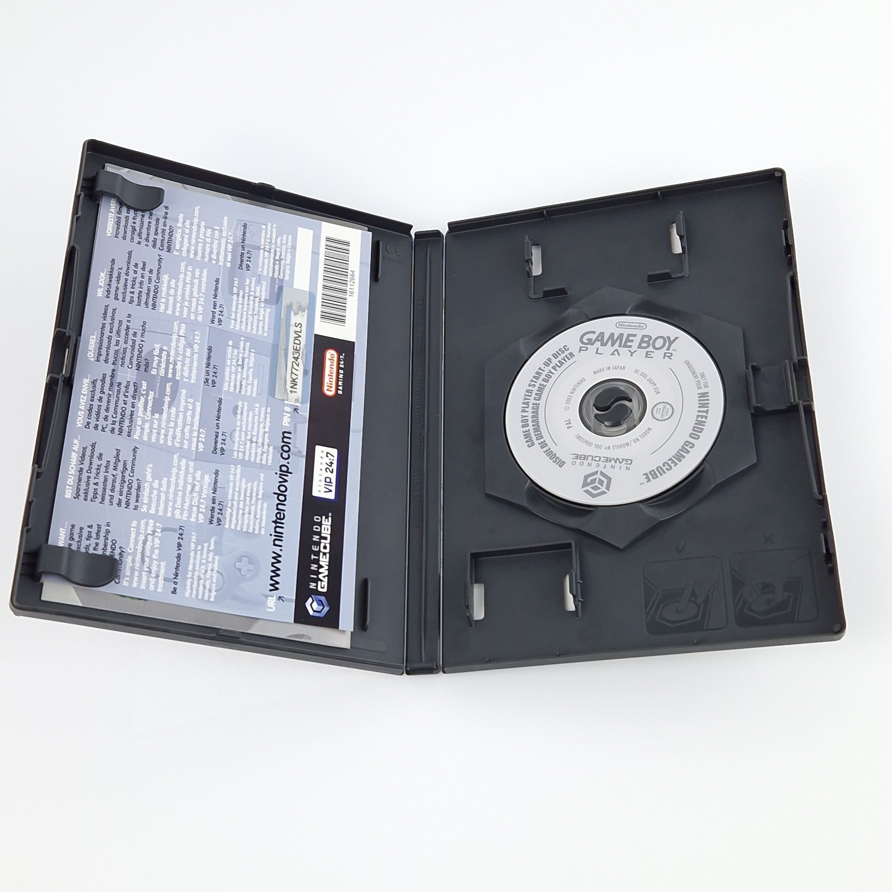 Nintendo Gamecube Zubehör : Game Boy Player mit CD - Adapter PAL