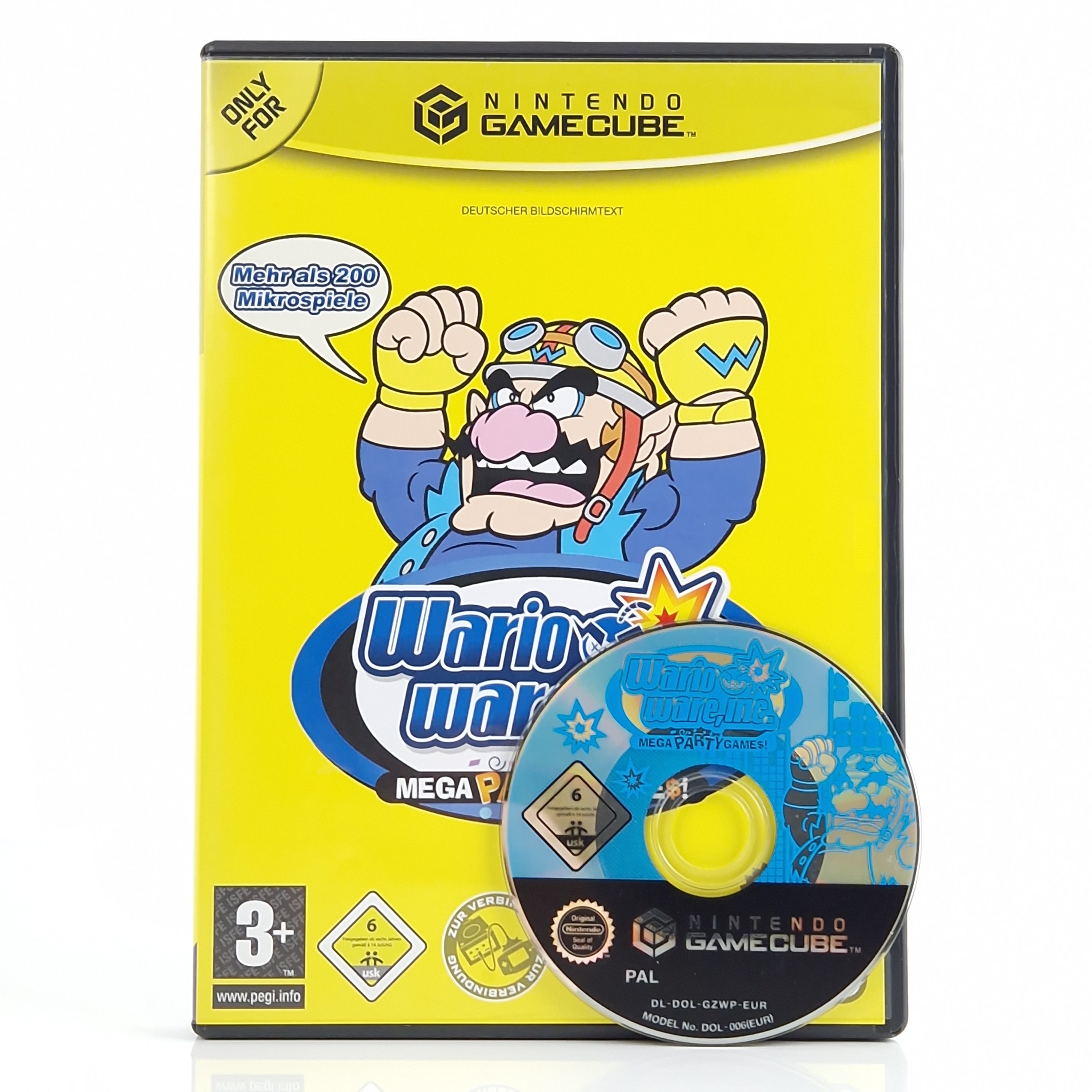 Nintendo Gamecube Spiel : Warioware Inc Mega Party Games - CD OVP | GC PAL