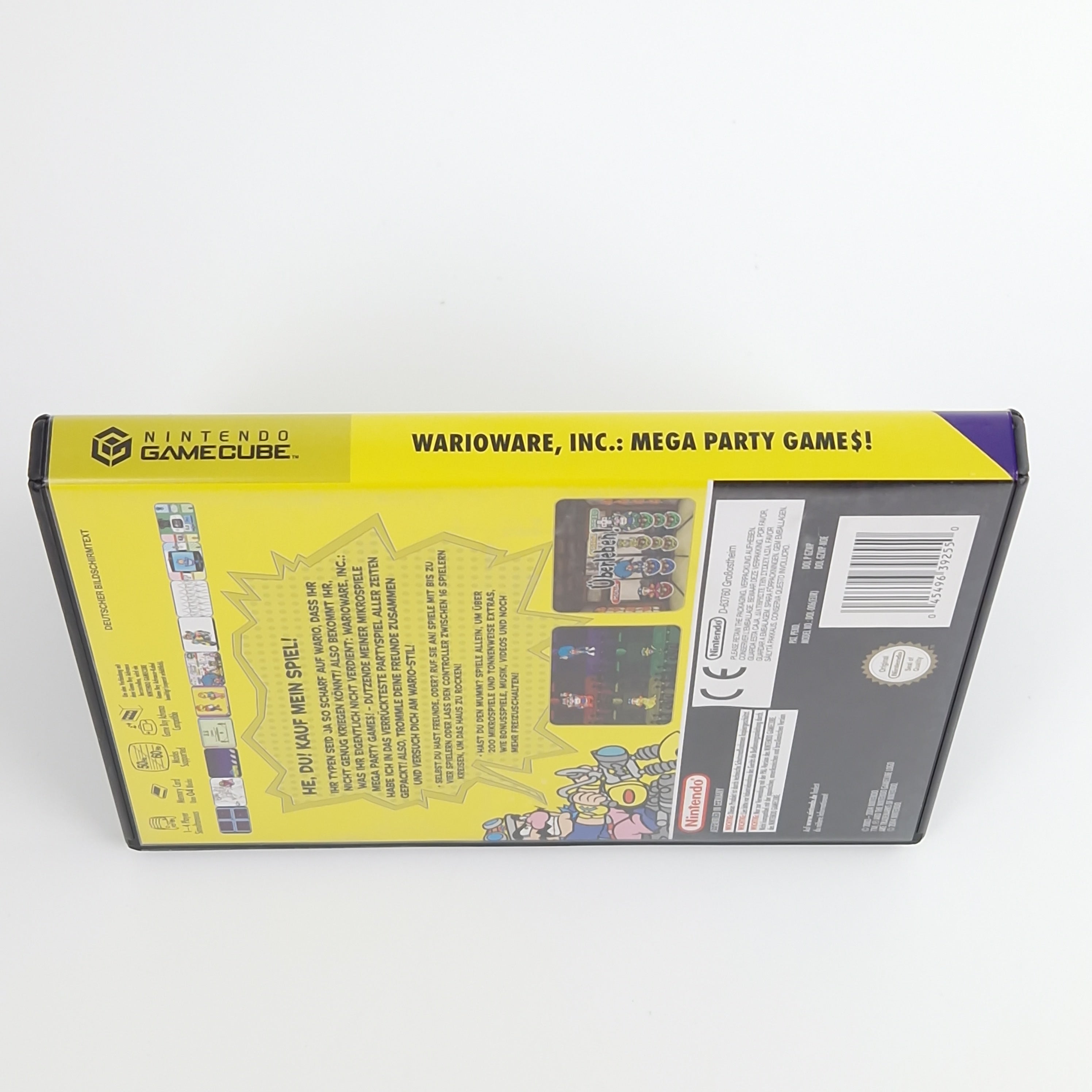Nintendo Gamecube Spiel : Warioware Inc Mega Party Games - CD OVP | GC PAL