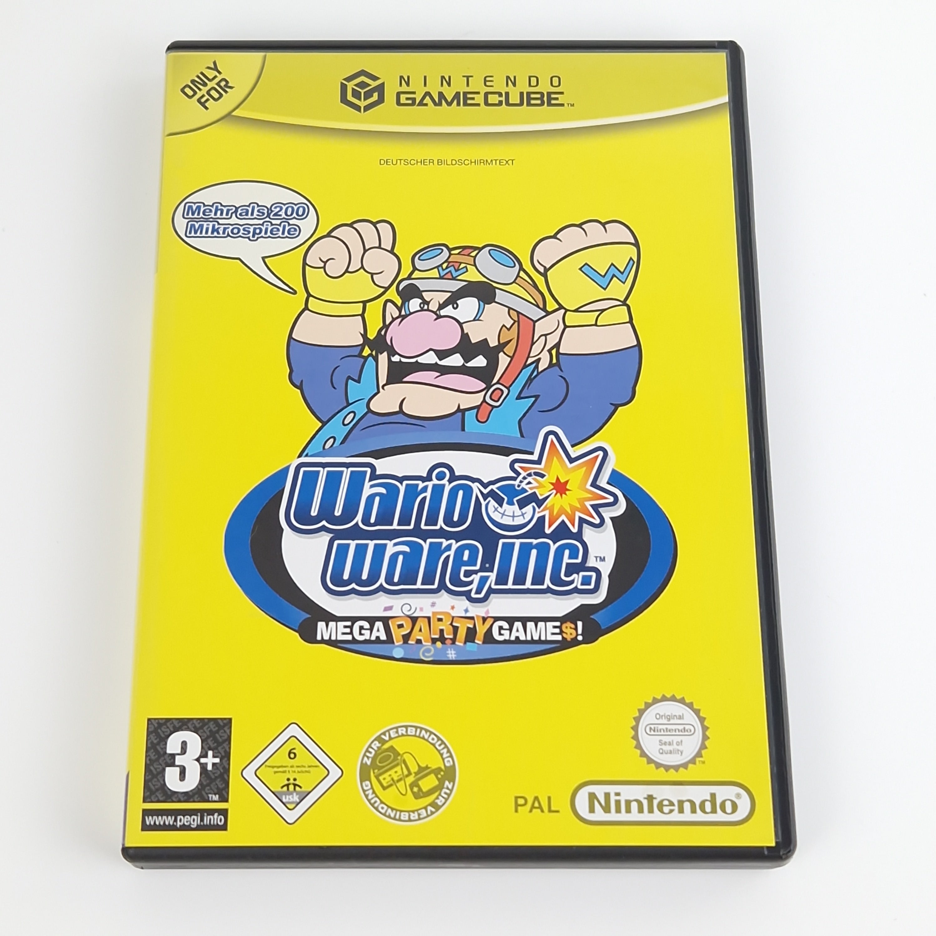 Nintendo Gamecube Spiel : Warioware Inc Mega Party Games - CD OVP | GC PAL