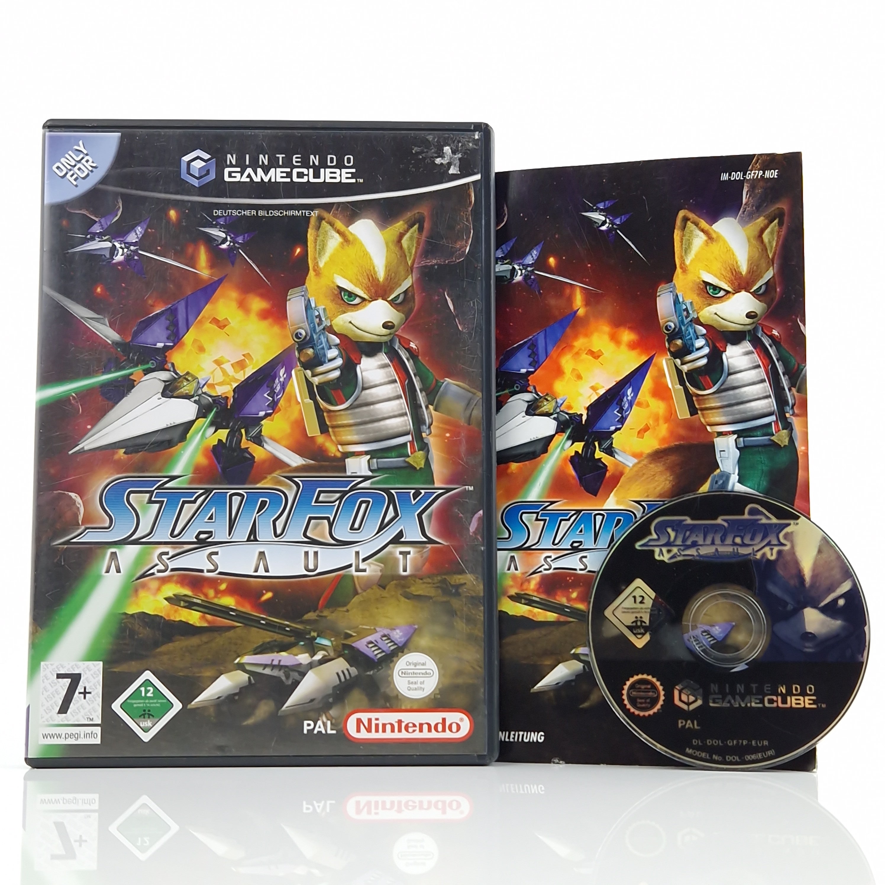 Nintendo Gamecube Spiel : Star Fox Assault - CD Anleitung OVP | dt. PAL GC