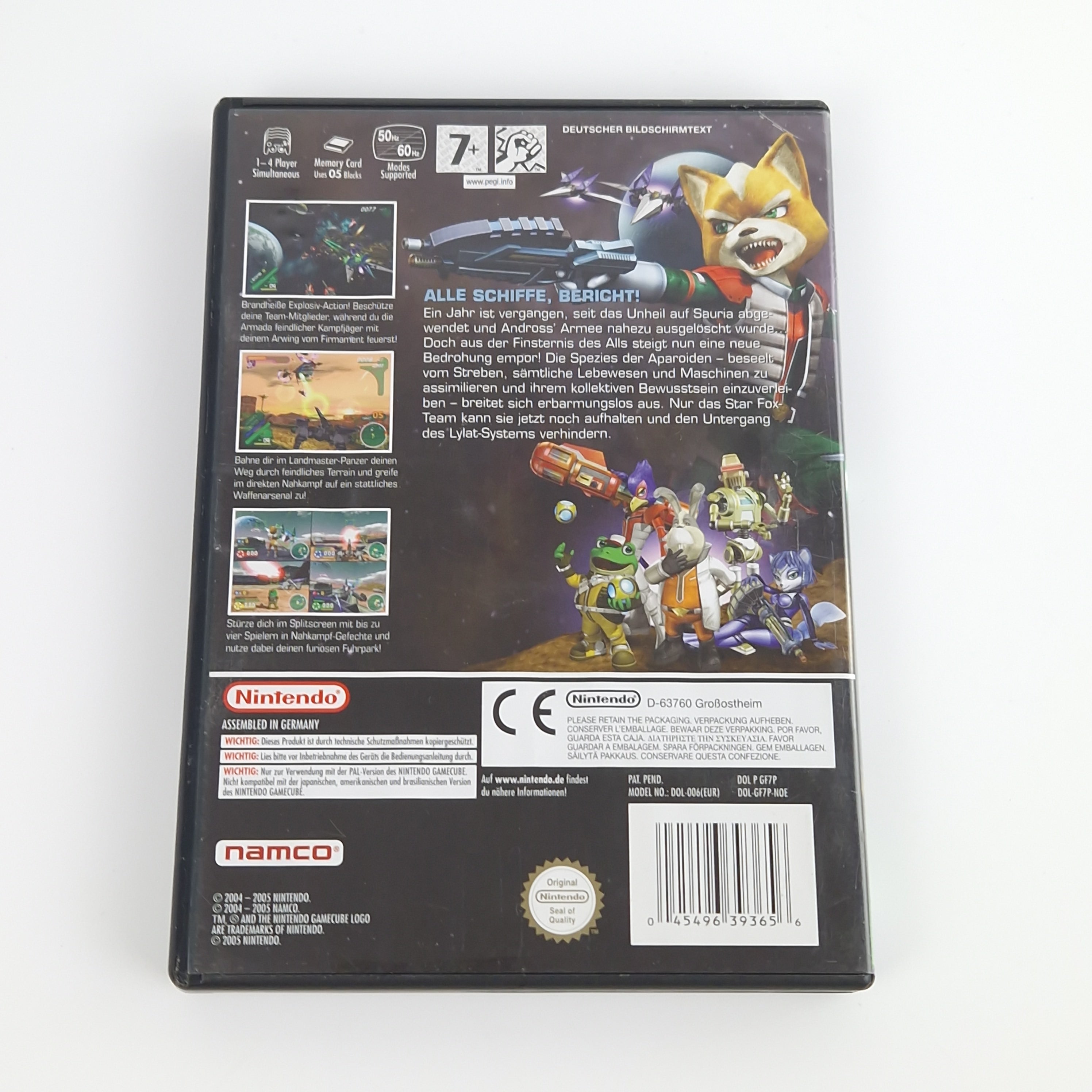 Nintendo Gamecube Spiel : Star Fox Assault - CD Anleitung OVP | dt. PAL GC