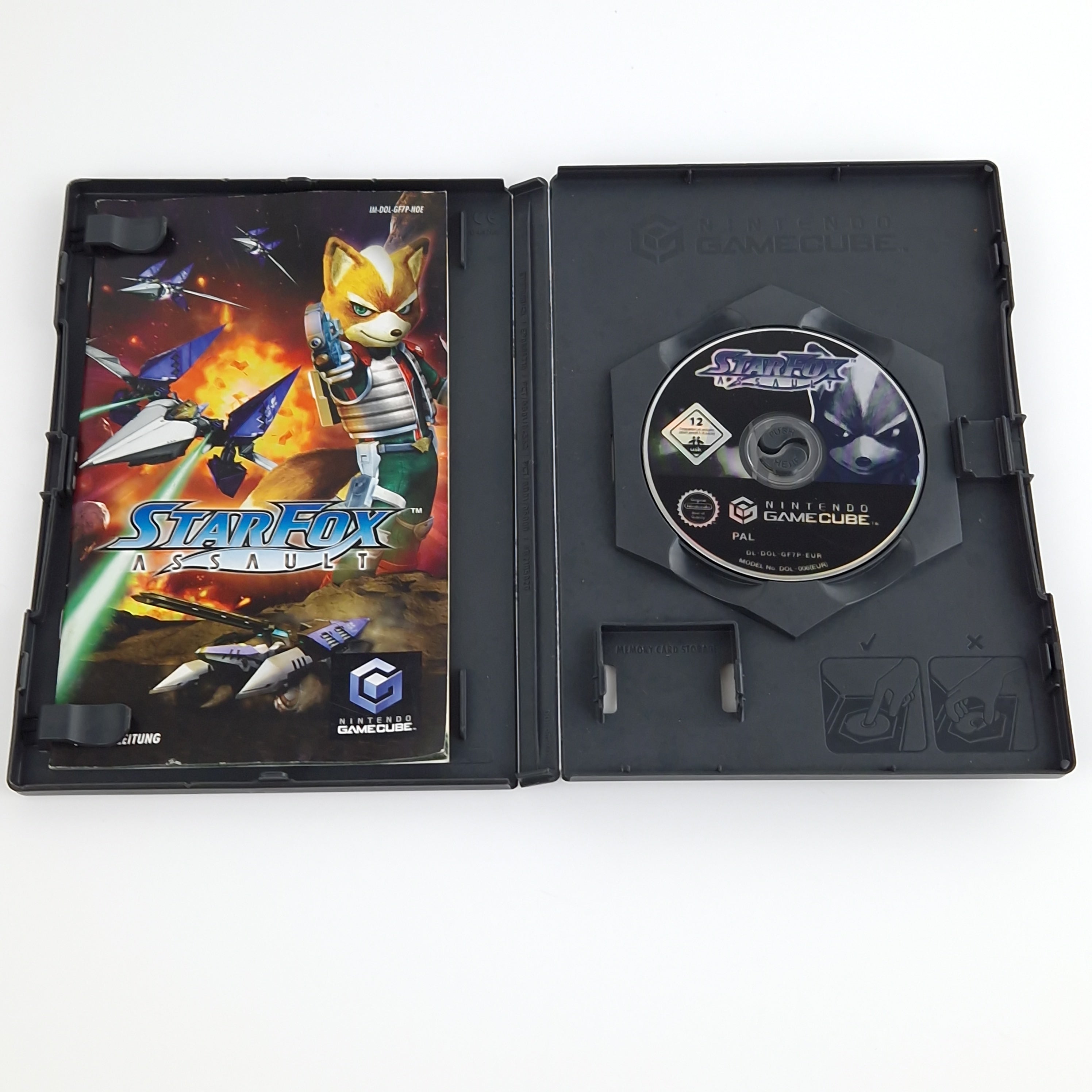 Nintendo Gamecube Spiel : Star Fox Assault - CD Anleitung OVP | dt. PAL GC