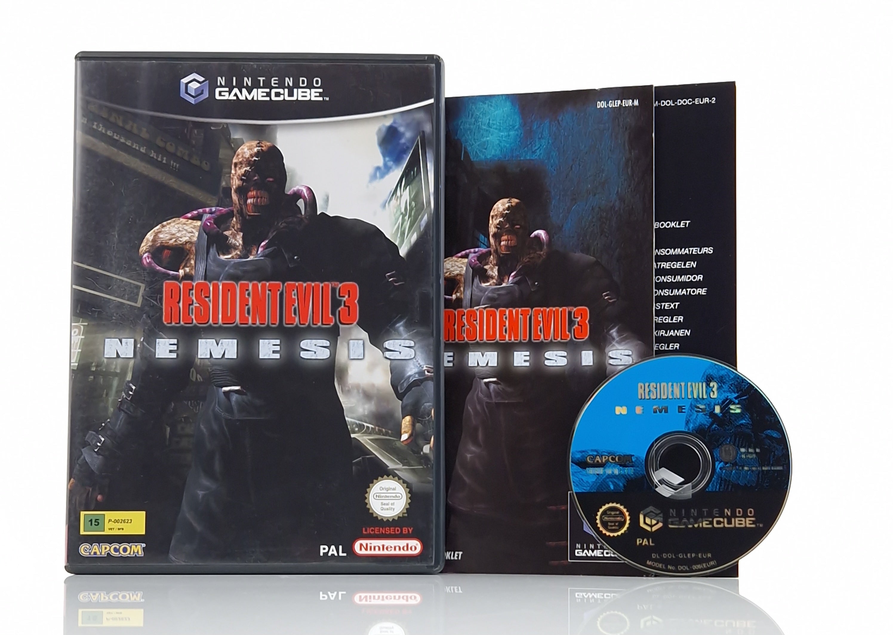 Nintendo Gamecube Spiel : Resident Evil 3 Nemesis - CD Anleitung OVP | PAL GC