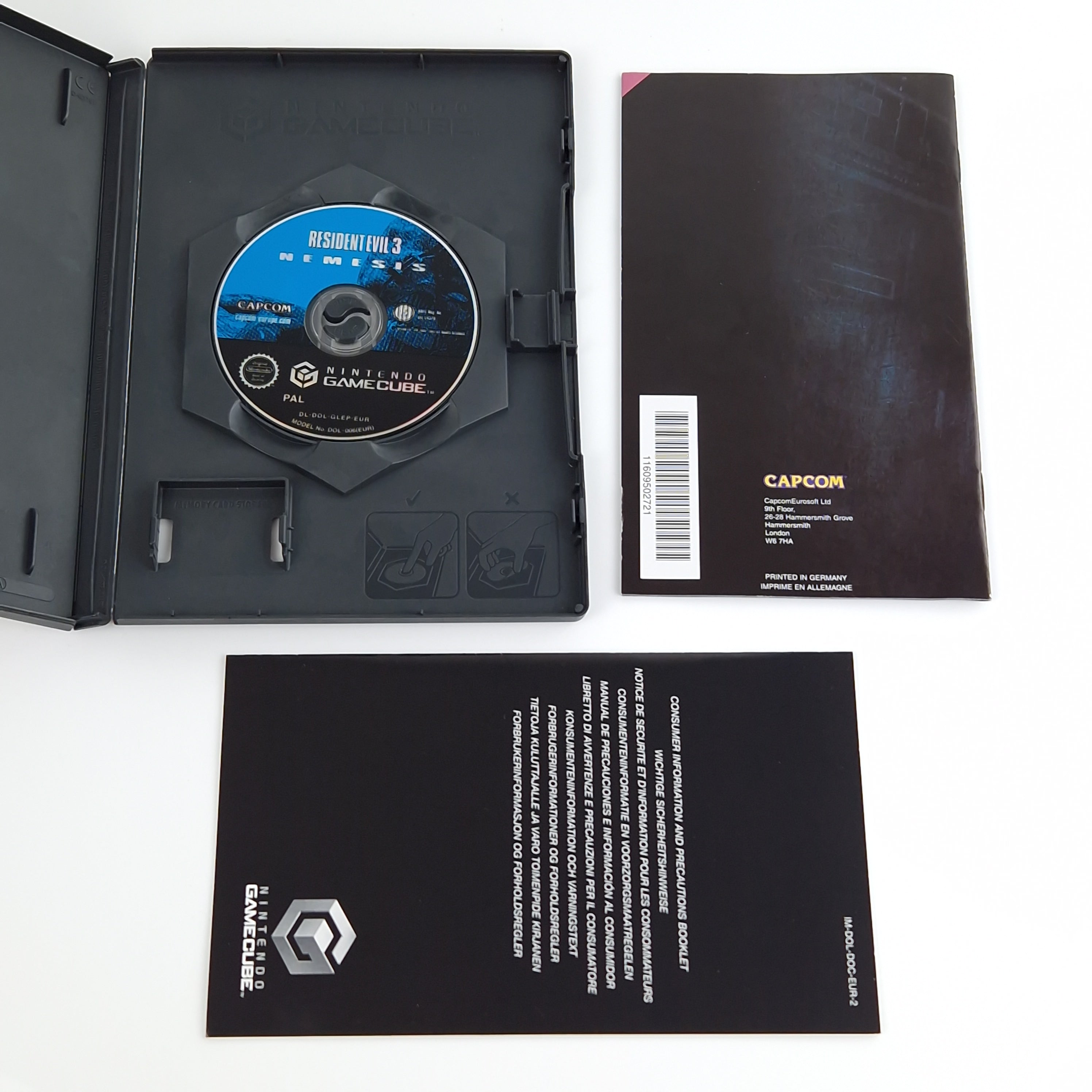 Nintendo Gamecube Spiel : Resident Evil 3 Nemesis - CD Anleitung OVP | PAL GC
