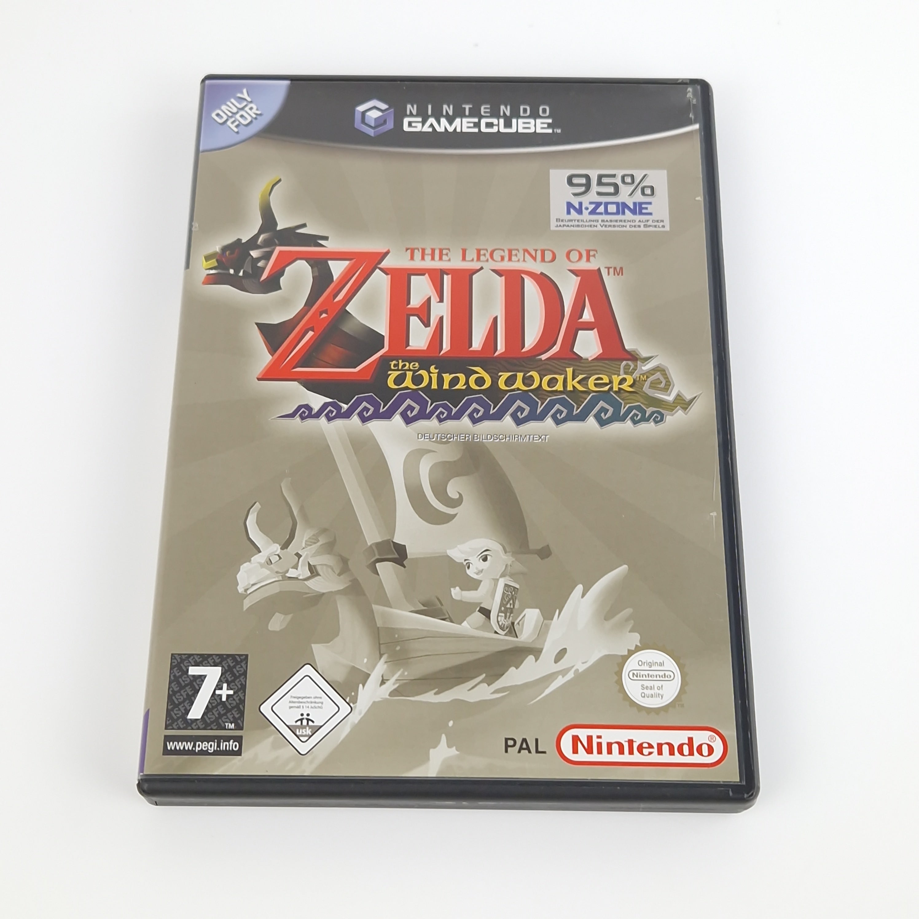 Nintendo Gamecube Spiel : Zelda The Windwaker - CD Anleitung OVP | PAL GC