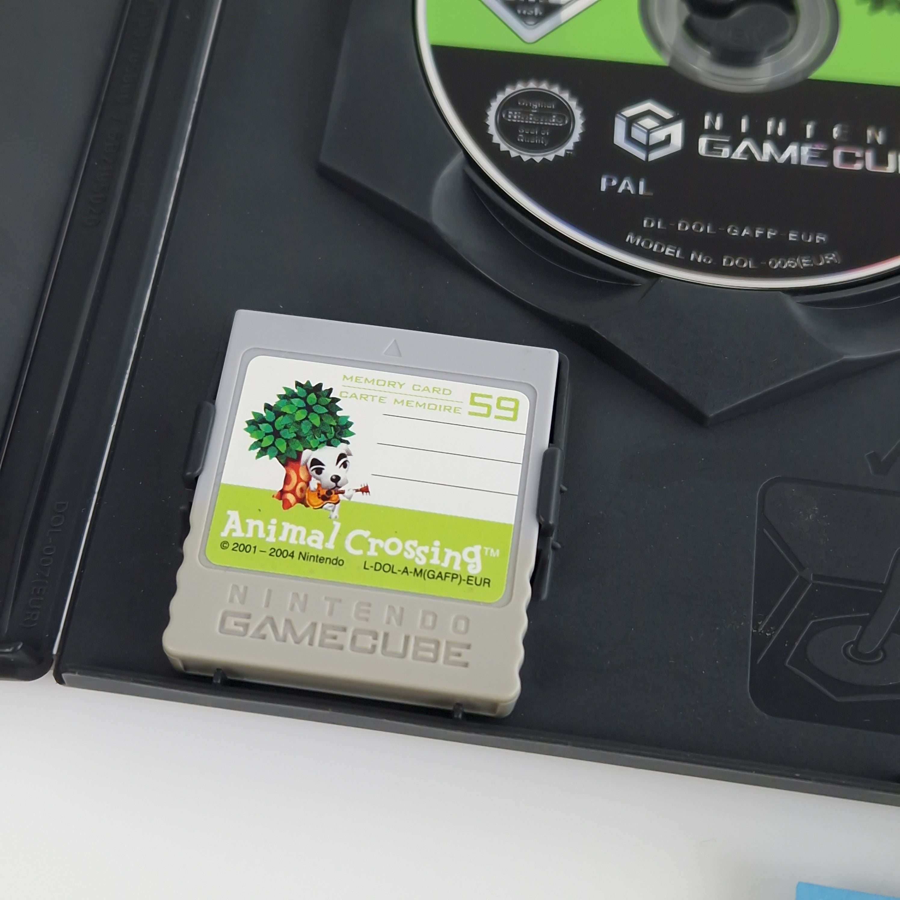 Nintendo Gamecube Spiel : Animal Crossing + Memory Card - CD Anleitung OVP | PAL