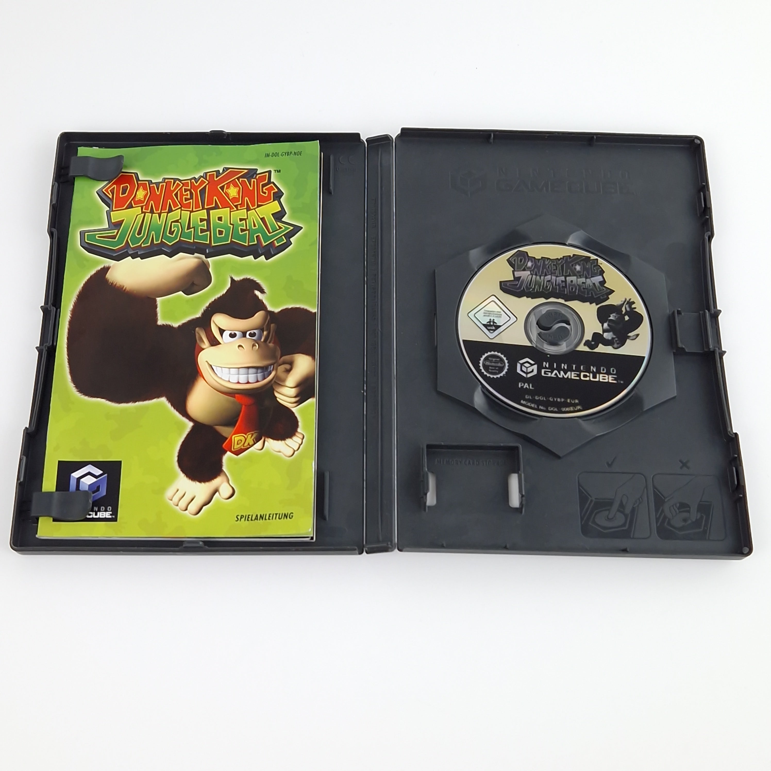 Nintendo Gamecube Spiel : Donkey Kong Jungle Beat - CD Anleitung OVP | PAL