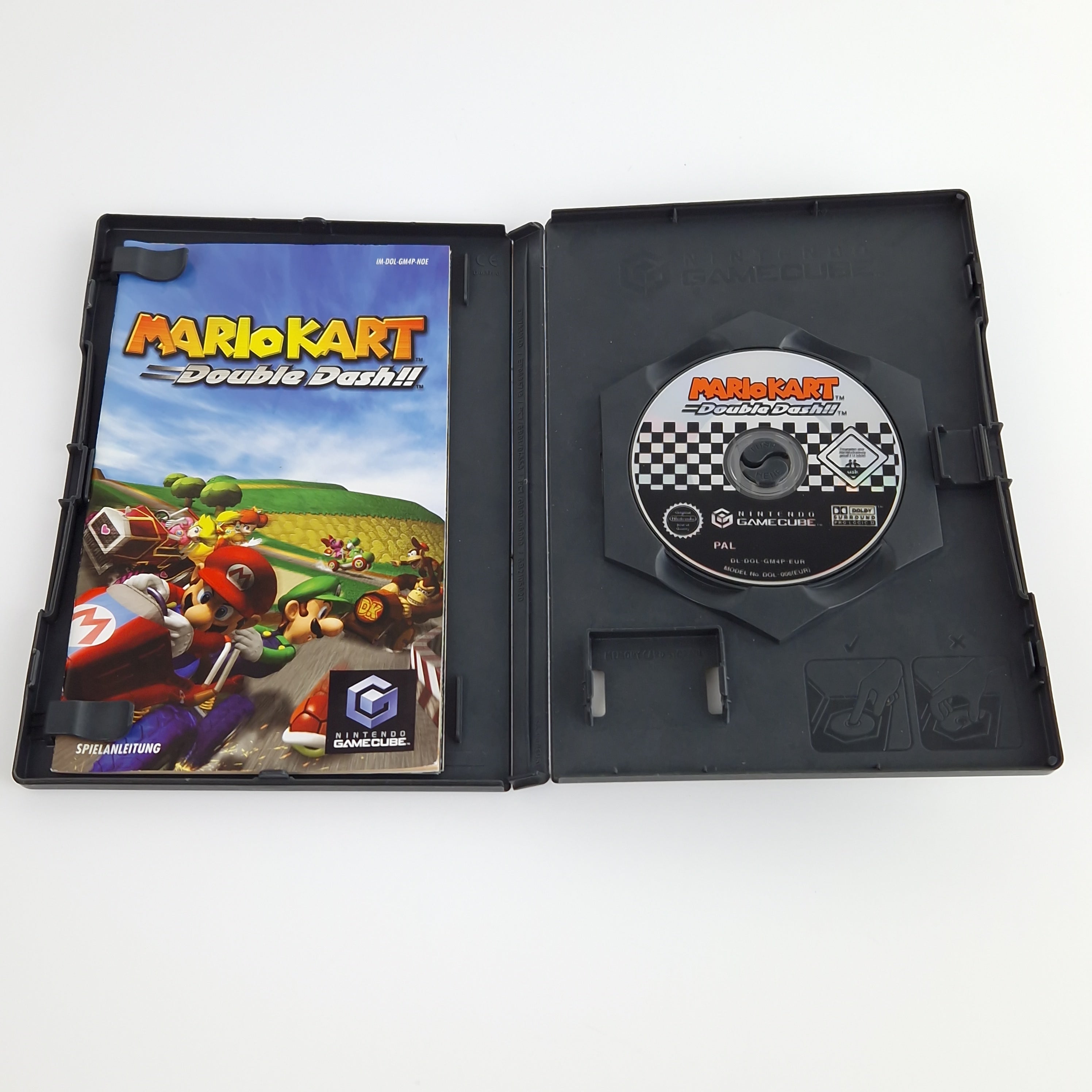 Nintendo Gamecube Spiel : Mario Kart Double Dash - CD Anleitung OVP | PAL