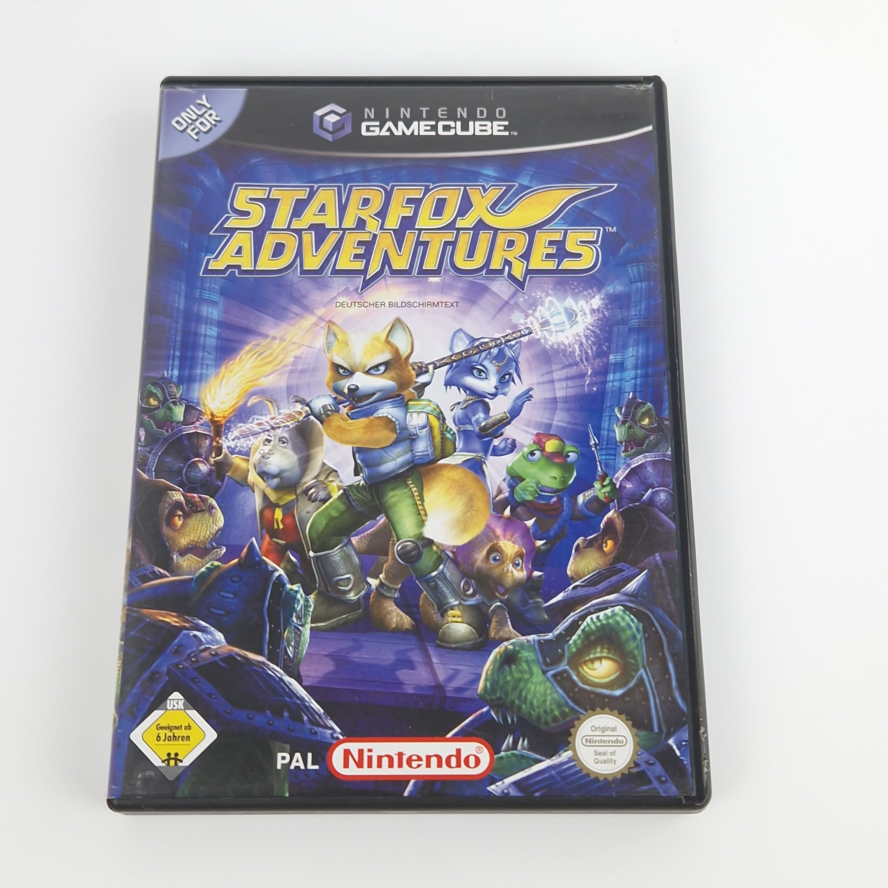 Nintendo Gamecube Spiel : Starfox Adventures - CD Anleitung OVP | dt. PAL