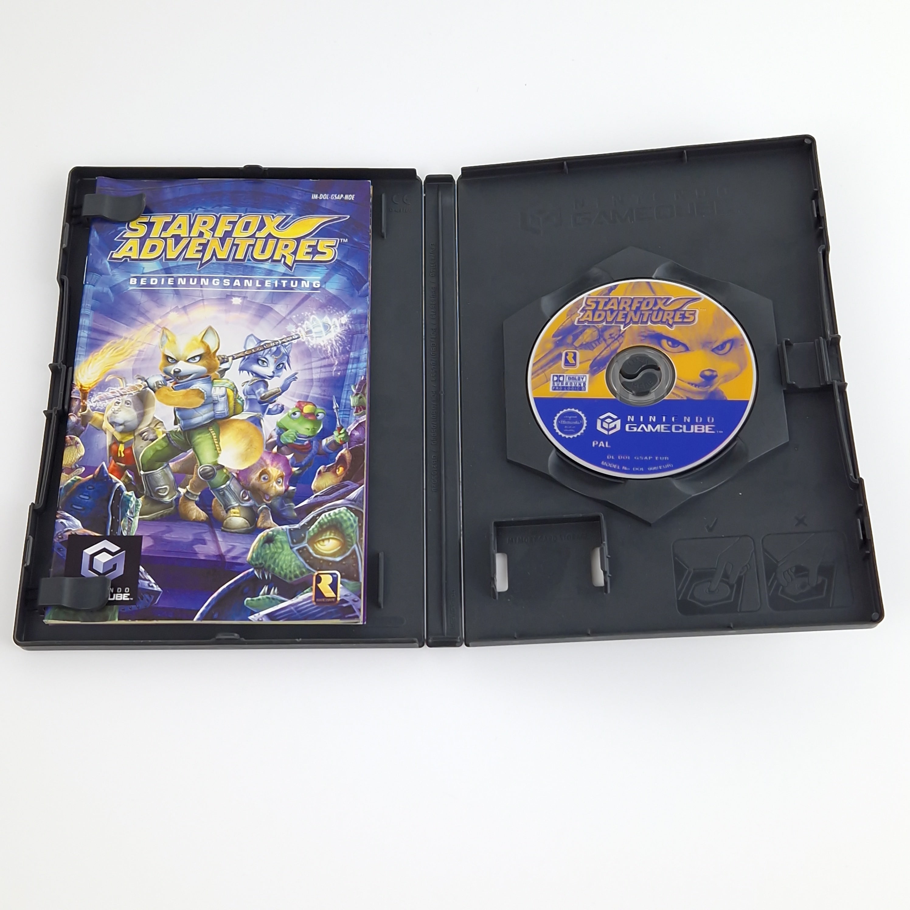 Nintendo Gamecube Spiel : Starfox Adventures - CD Anleitung OVP | dt. PAL