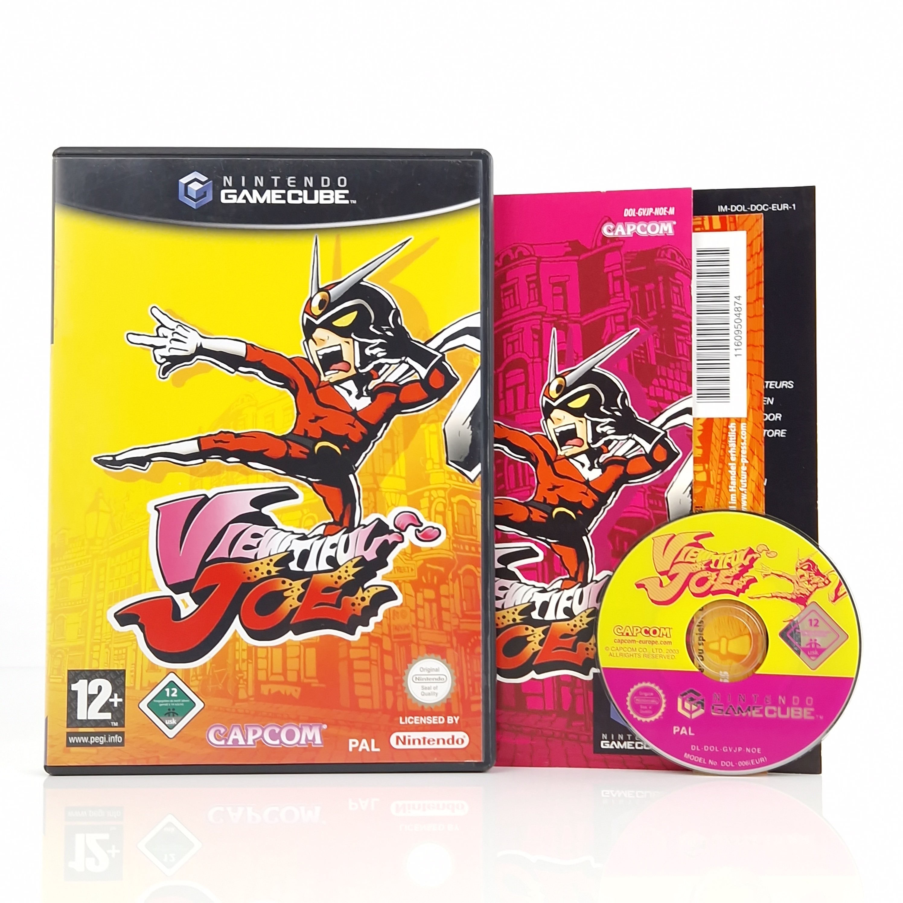 Nintendo Gamecube Spiel : Viewtiful Joe - CD Anleitung OVP | dt PAL