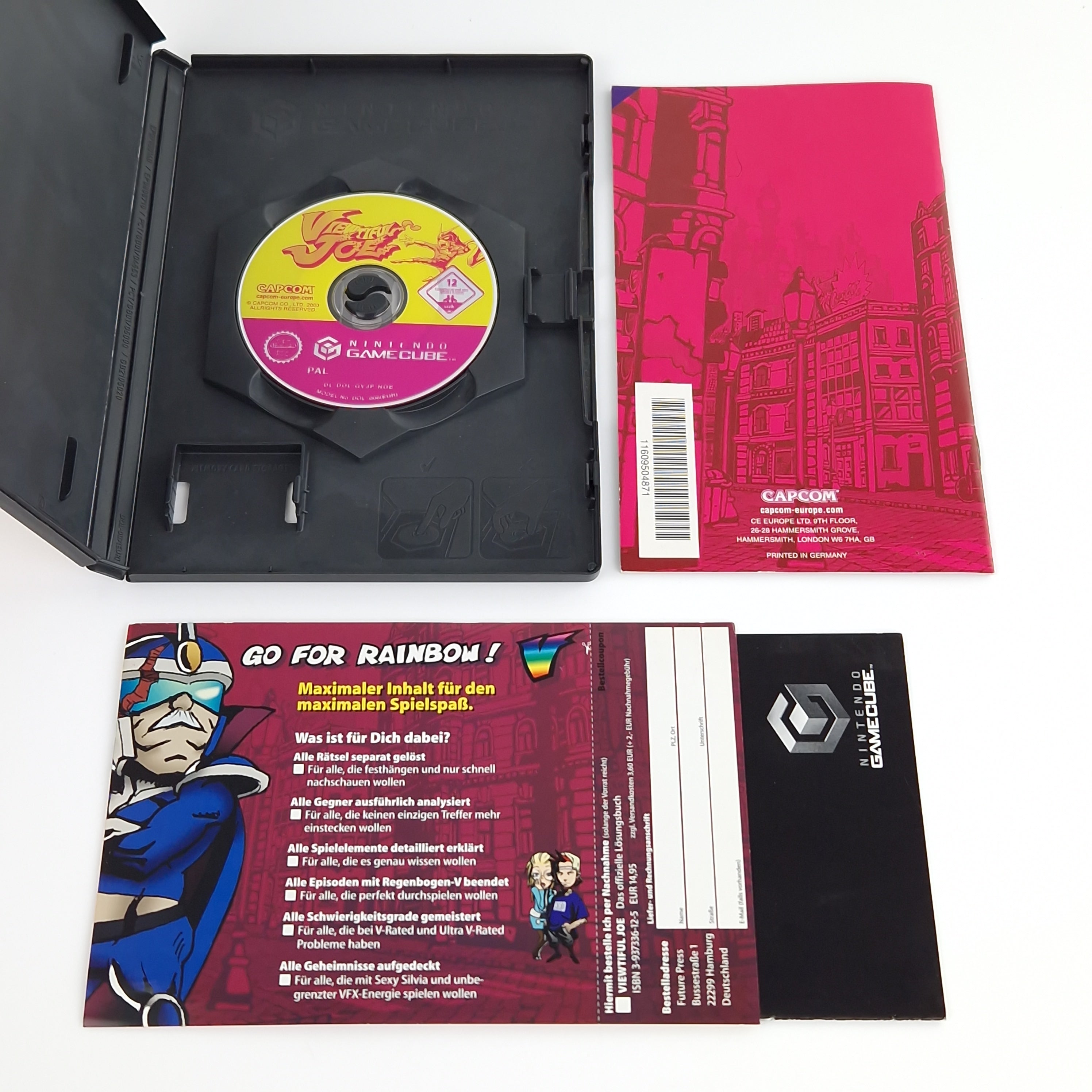 Nintendo Gamecube Spiel : Viewtiful Joe - CD Anleitung OVP | dt PAL