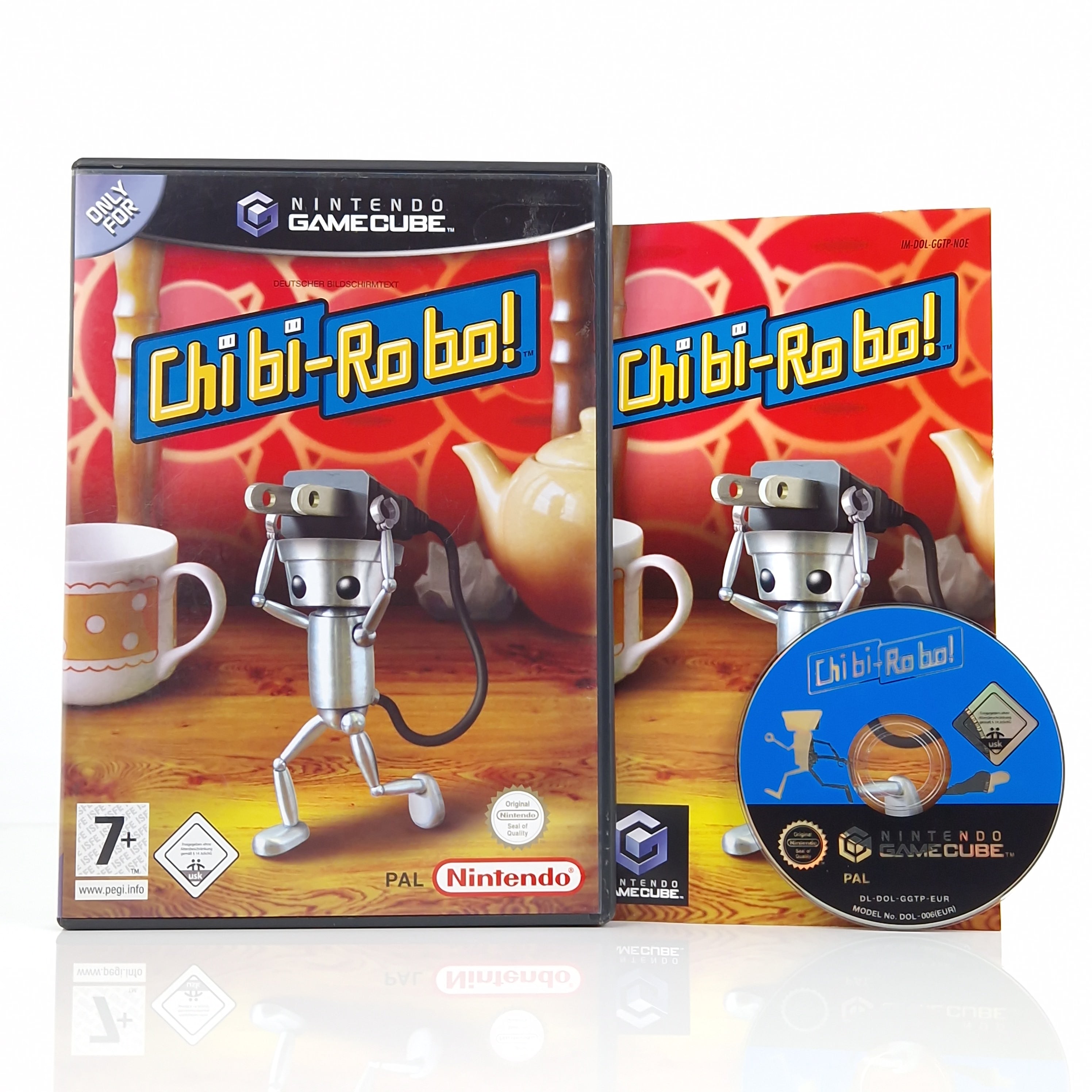 Nintendo Gamecube Spiel : Chibi-Robo! - CD Anleitung OVP | dt. PAL