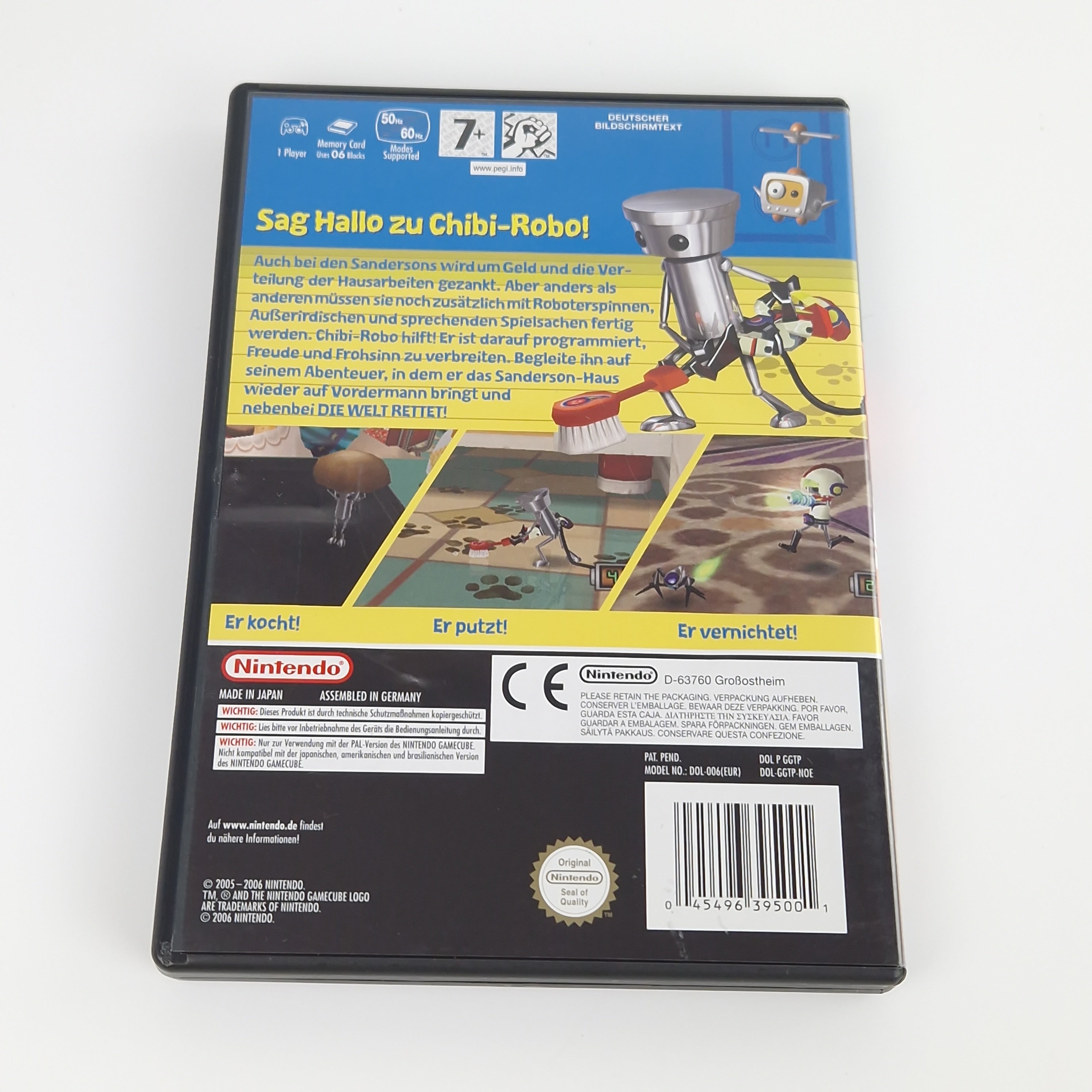 Nintendo Gamecube Spiel : Chibi-Robo! - CD Anleitung OVP | dt. PAL