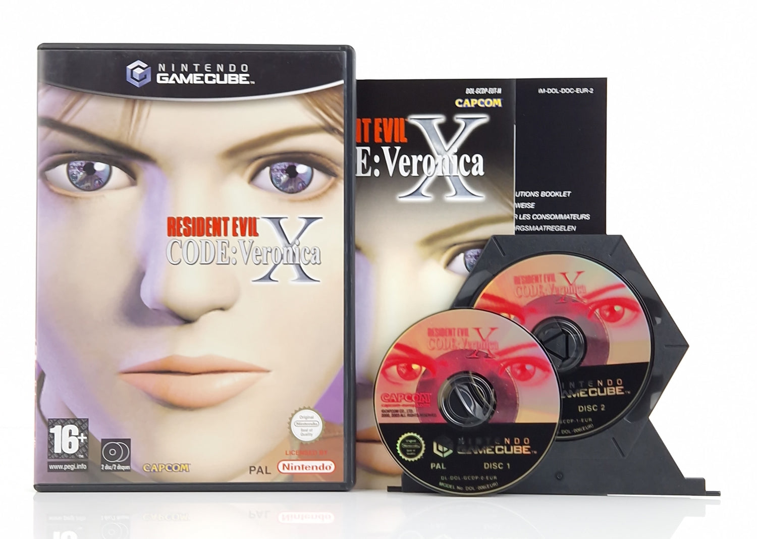 Nintendo Gamecube Spiel : Resident Evil Code: Veronica X - CD Anleitung OVP PAL