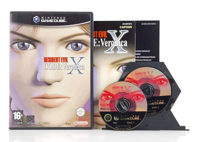 Nintendo Gamecube Spiel : Resident Evil Code: Veronica X - CD Anleitung OVP PAL