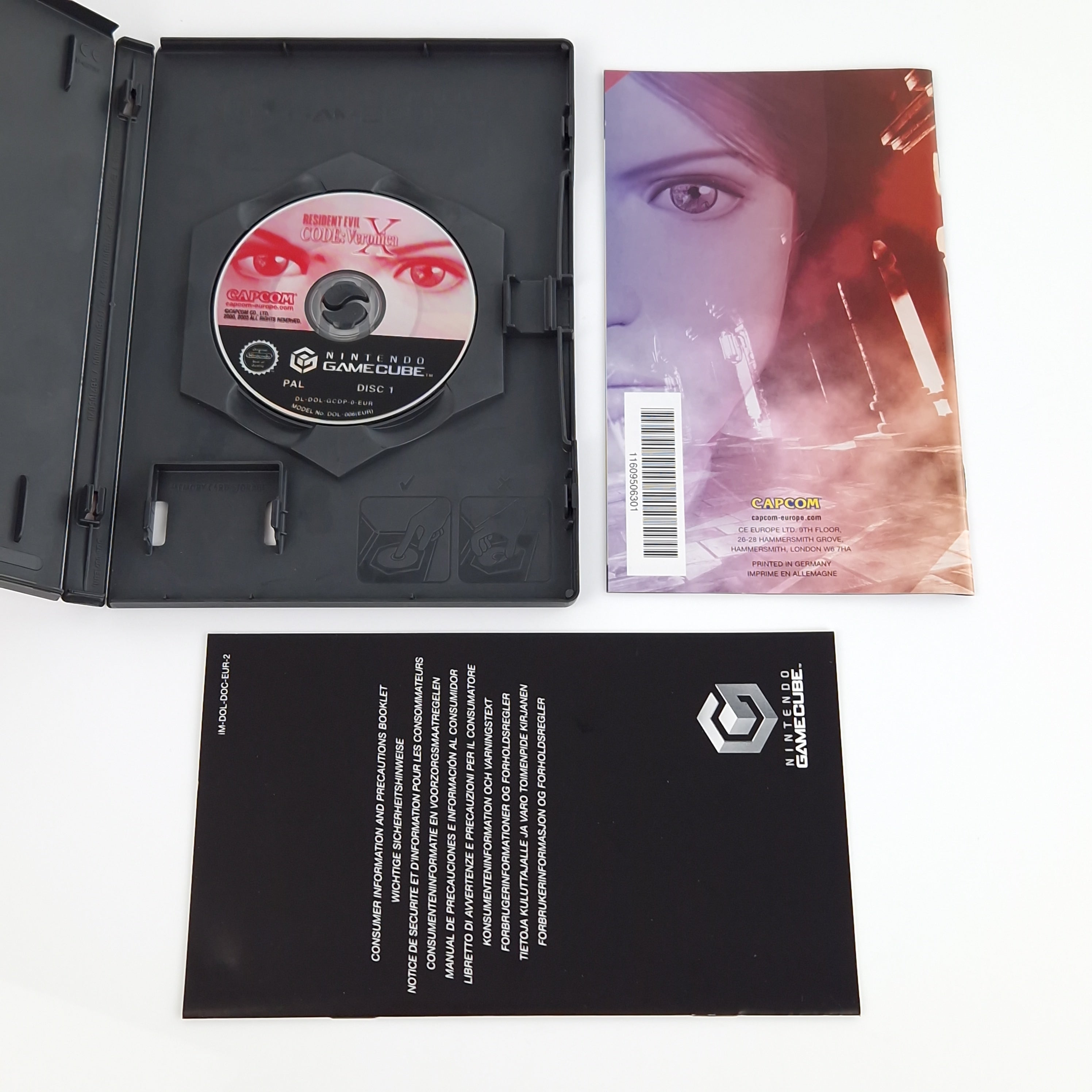Nintendo Gamecube Spiel : Resident Evil Code: Veronica X - CD Anleitung OVP PAL