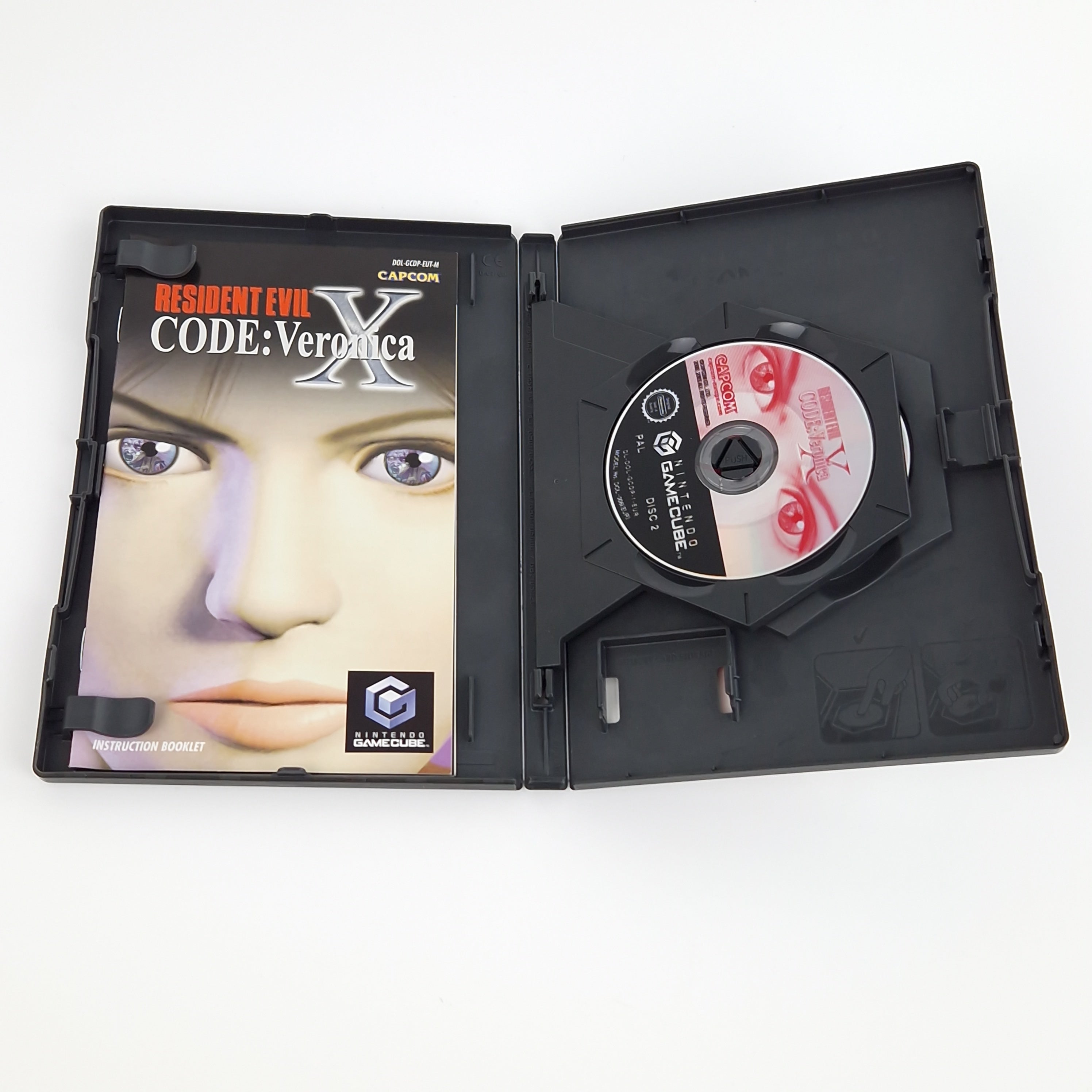 Nintendo Gamecube Spiel : Resident Evil Code: Veronica X - CD Anleitung OVP PAL
