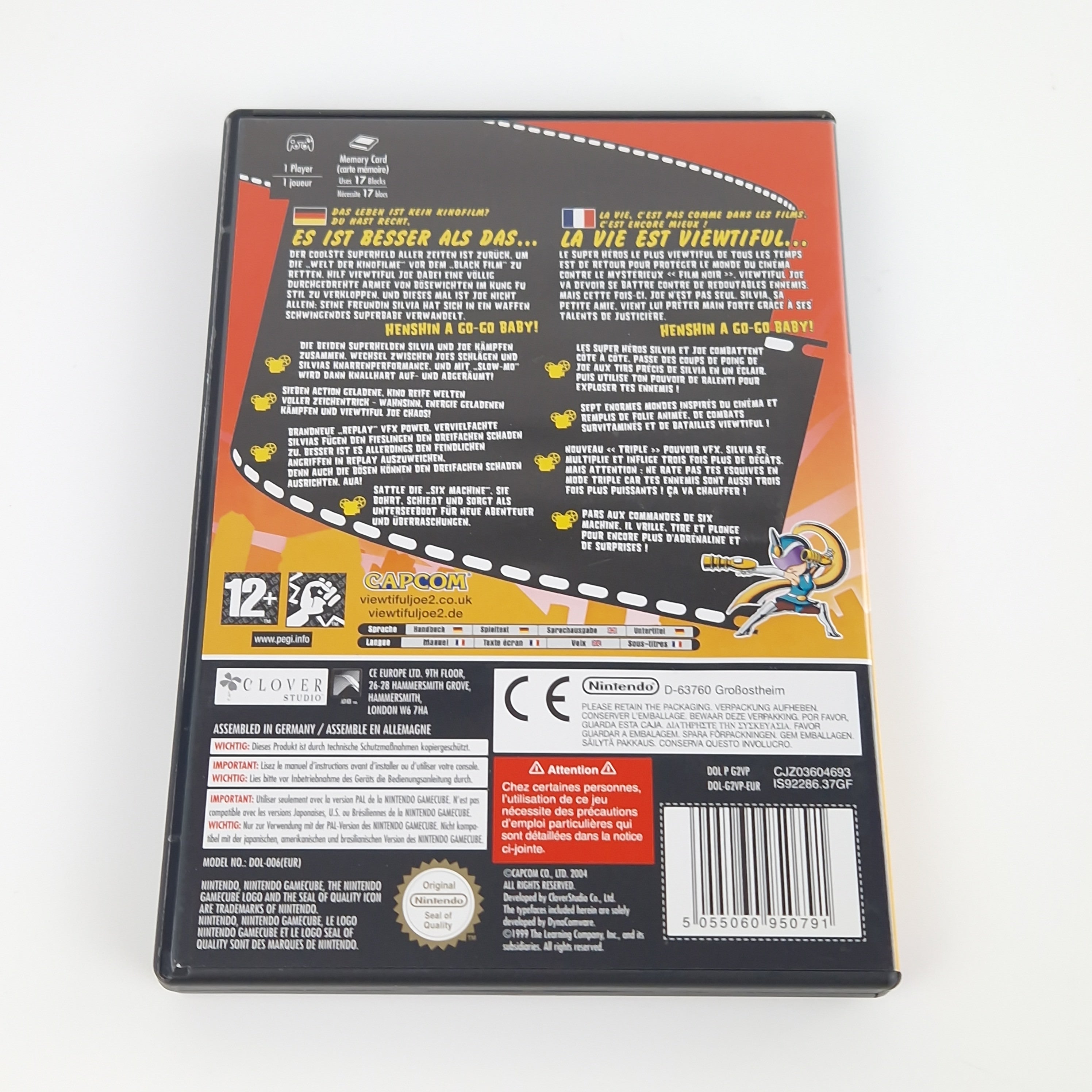 Nintendo Gamecube Spiel : Viewtiful Joe 2 - CD Anleitung OVP PAL