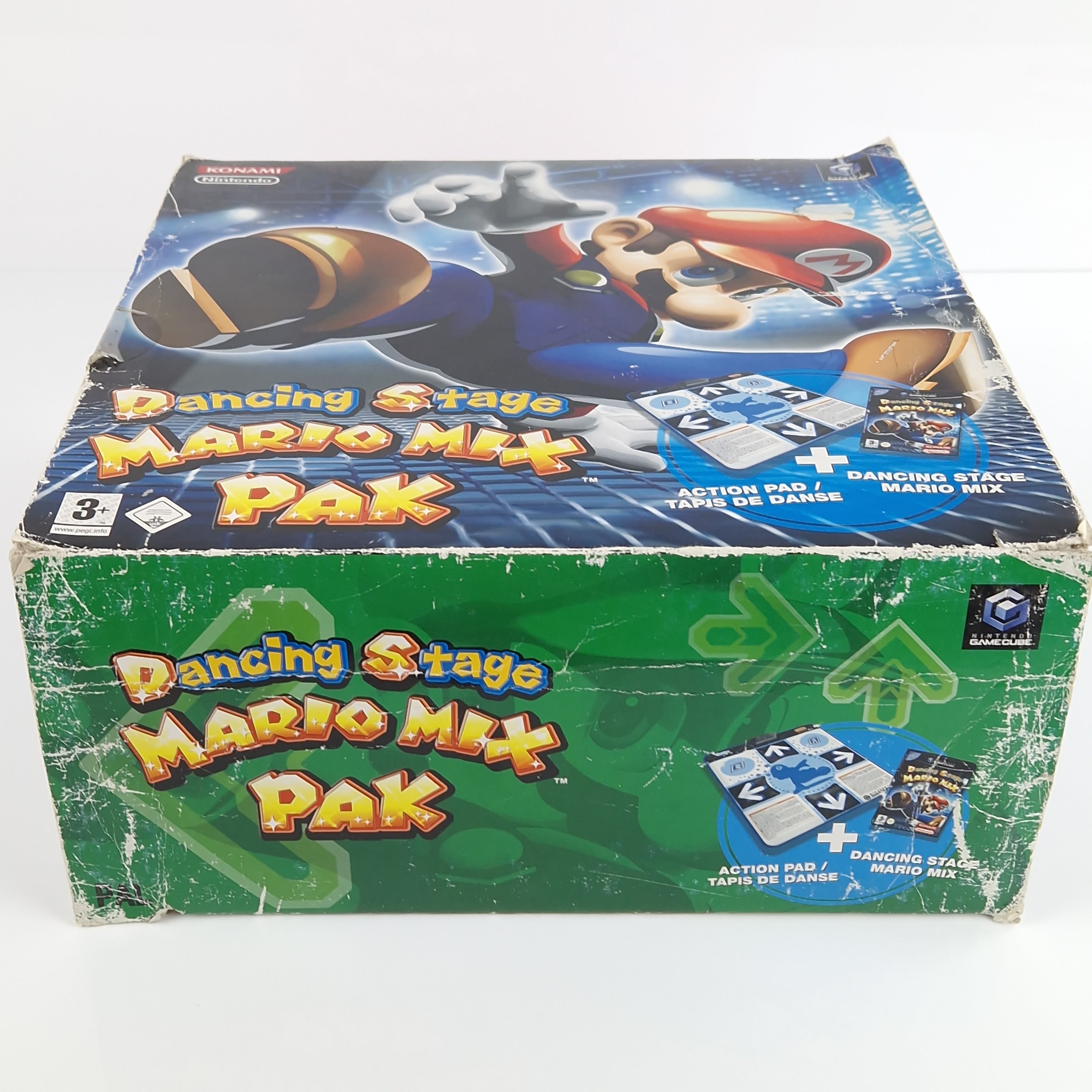 Nintendo Gamecube Spiel : Dancing Stage Mario Mix - Tanzmatte + Spiel OVP PAL